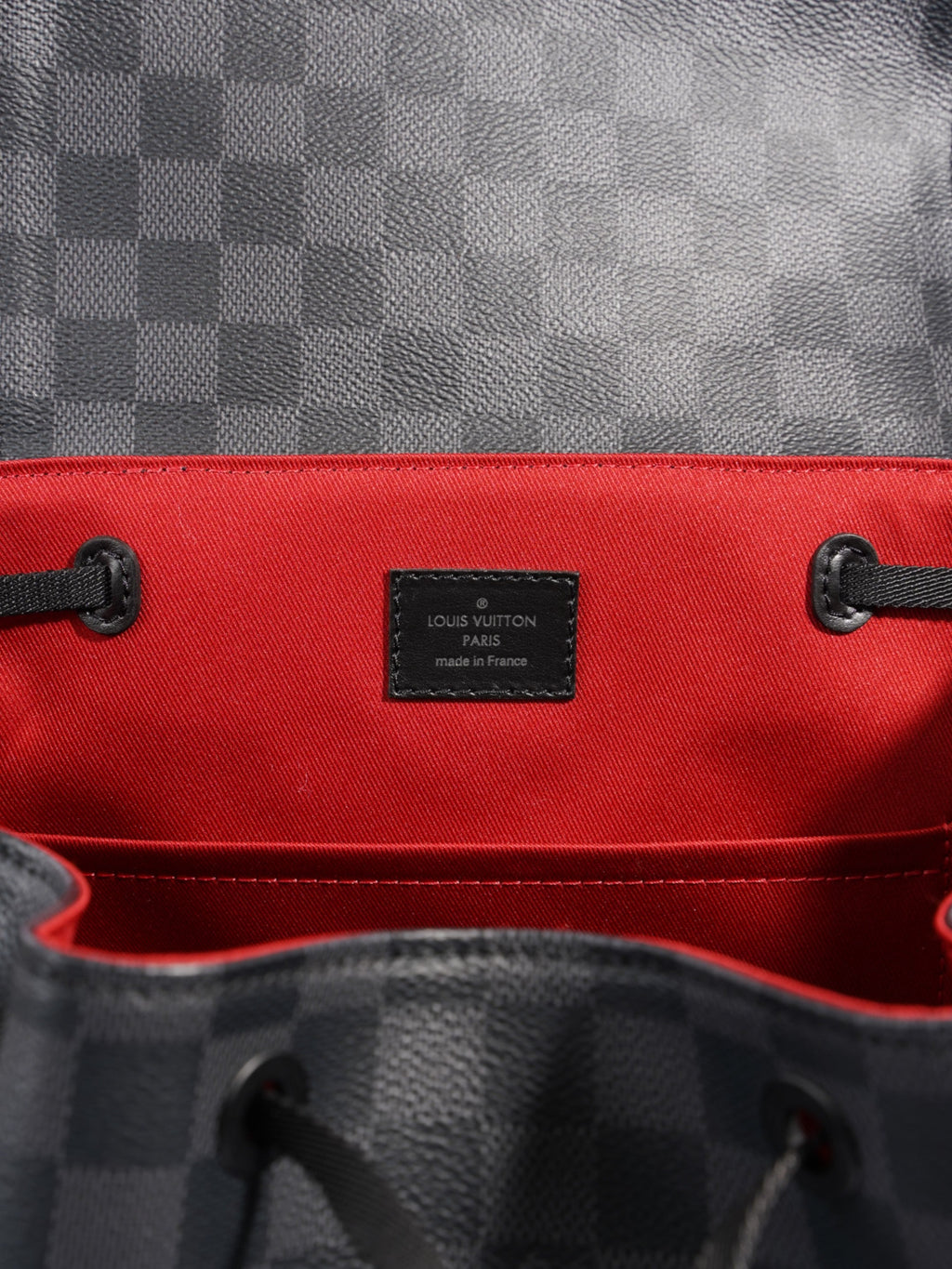 Louis Vuitton Utility Backpack Damier Graphite Canvas