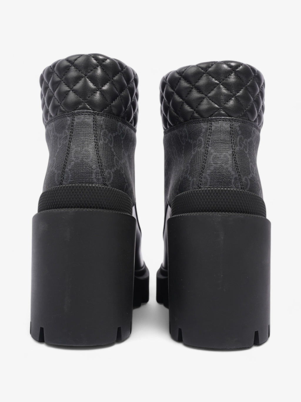 Gucci GG Ankle Boot 90 Black Leather EU 40 UK 7
