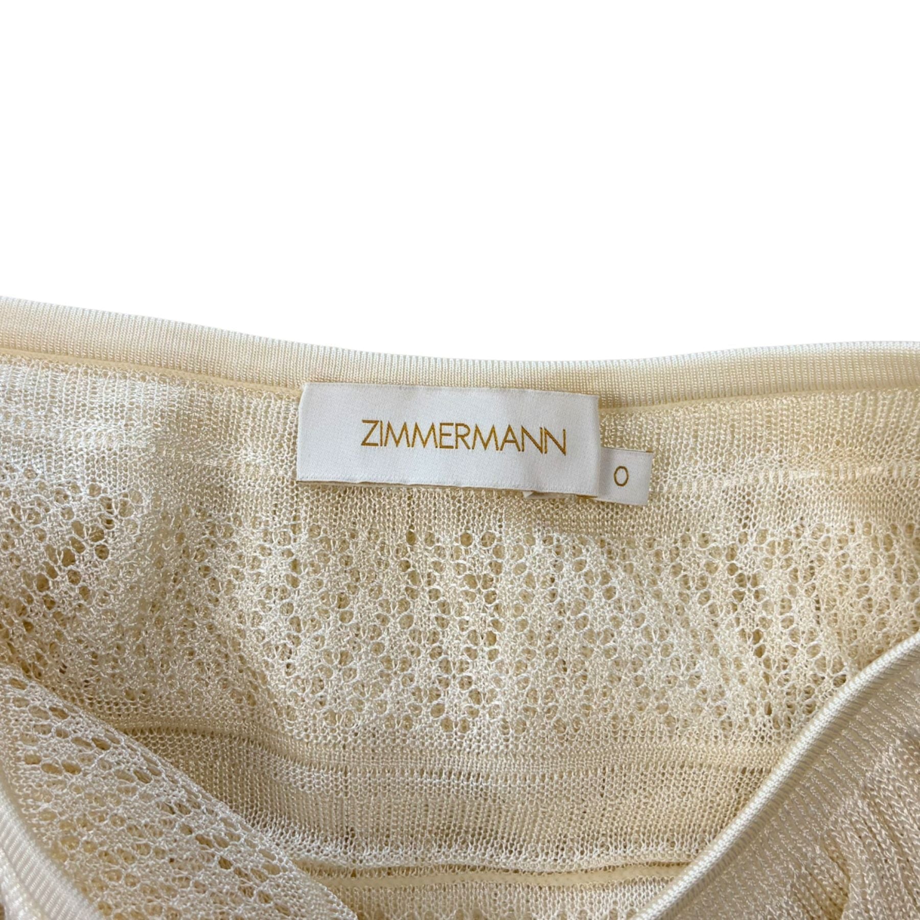 Zimmermann 'Dancer Frill' Top - Women's 0