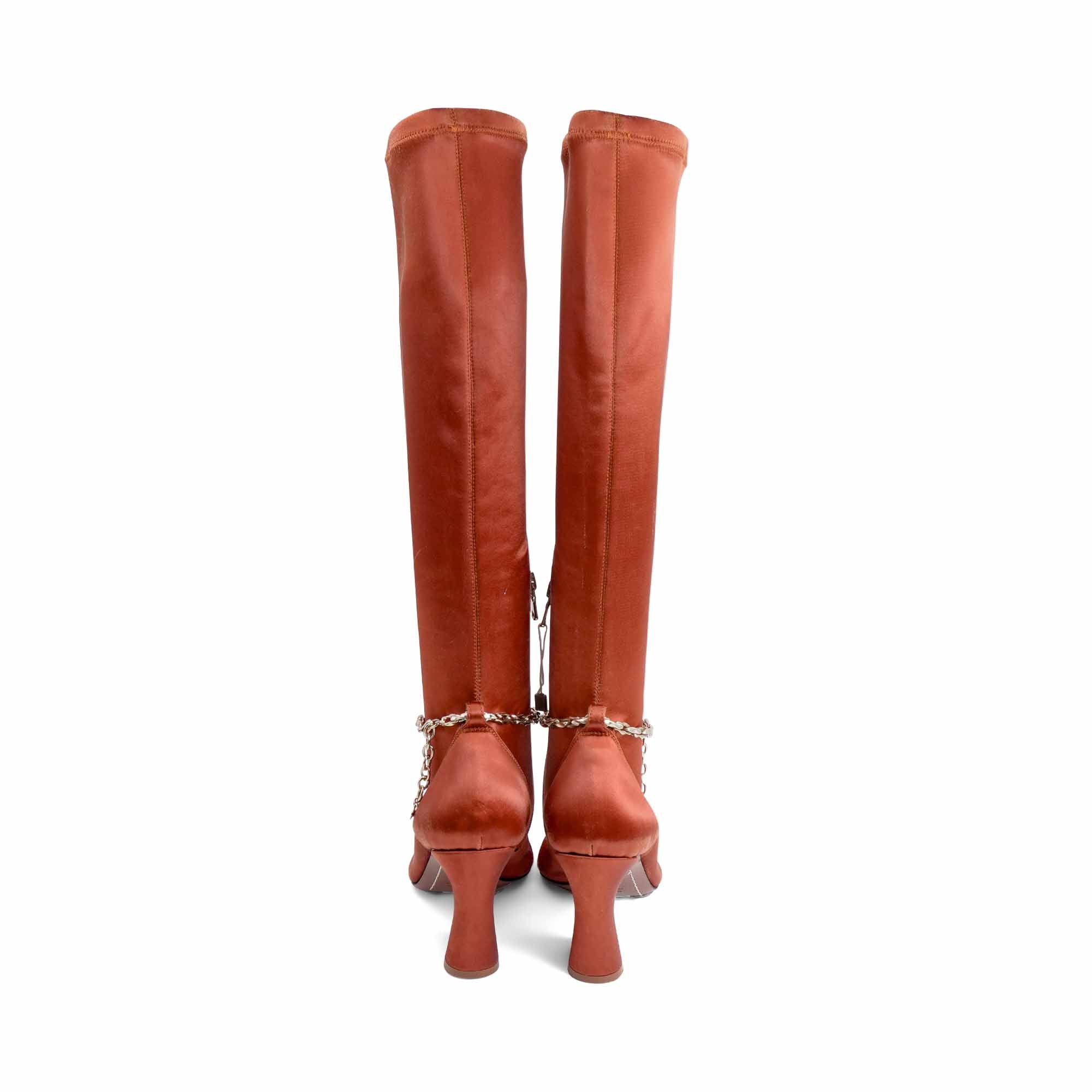 Zimmermann Heeled Satin Boots - Women's 36