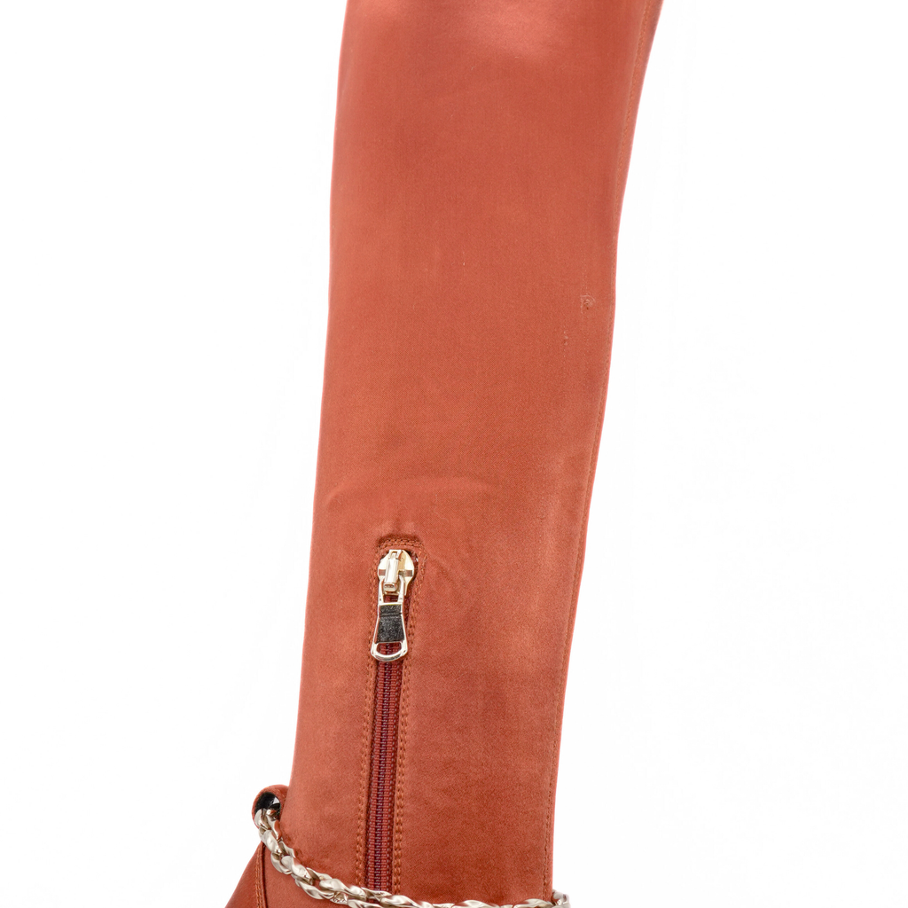Zimmermann Heeled Satin Boots - Women's 36