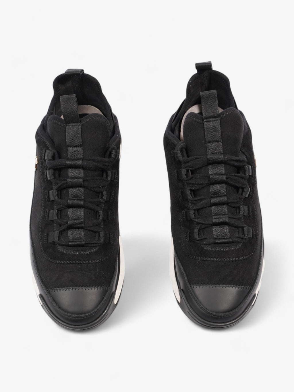 Chanel CC Runner Black / White Suede EU 39 UK 6