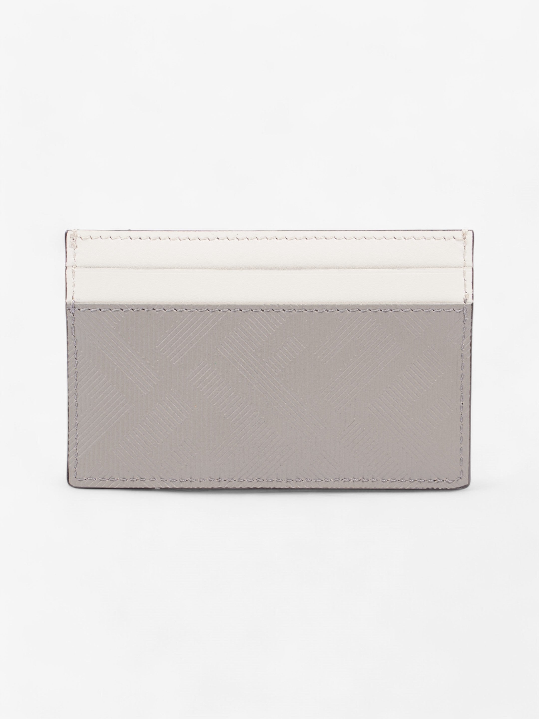 Fendi Shadow  Holder Grey / Off White Leather
