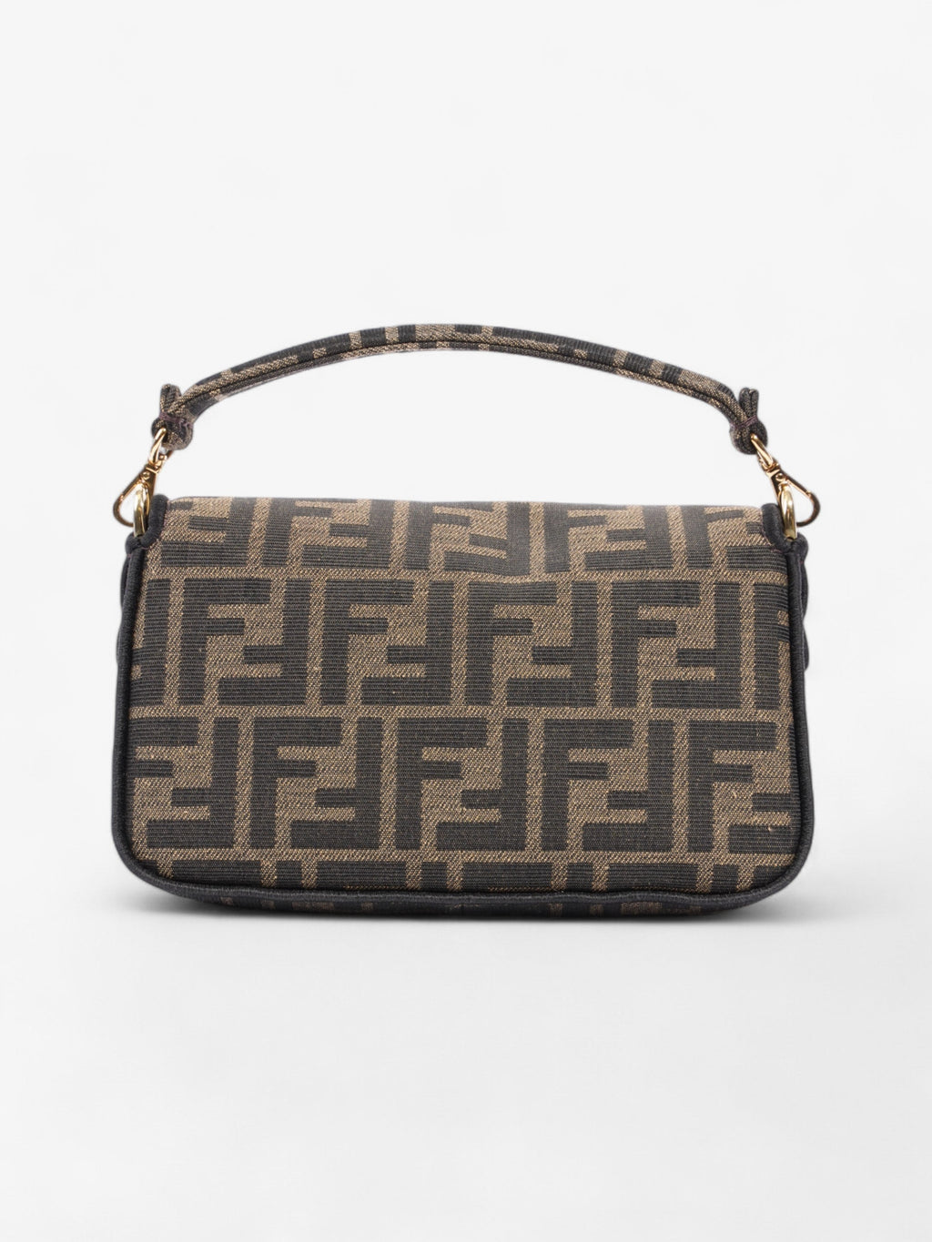 Fendi Baguette Tobacco / Brown Fabric Mini