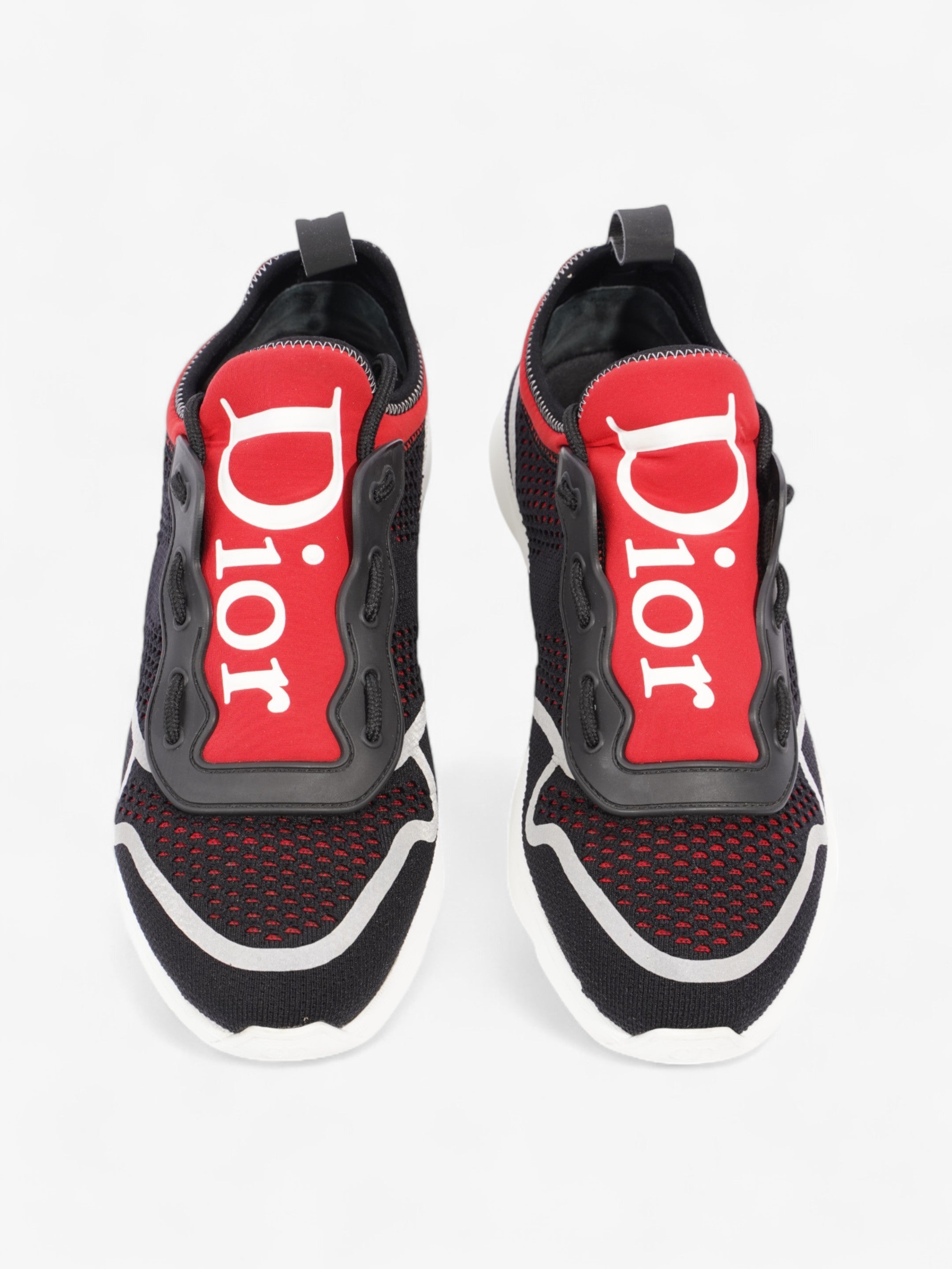 Christian Dior B21 Black / Red / White Mesh EU 39.5 UK 6.5