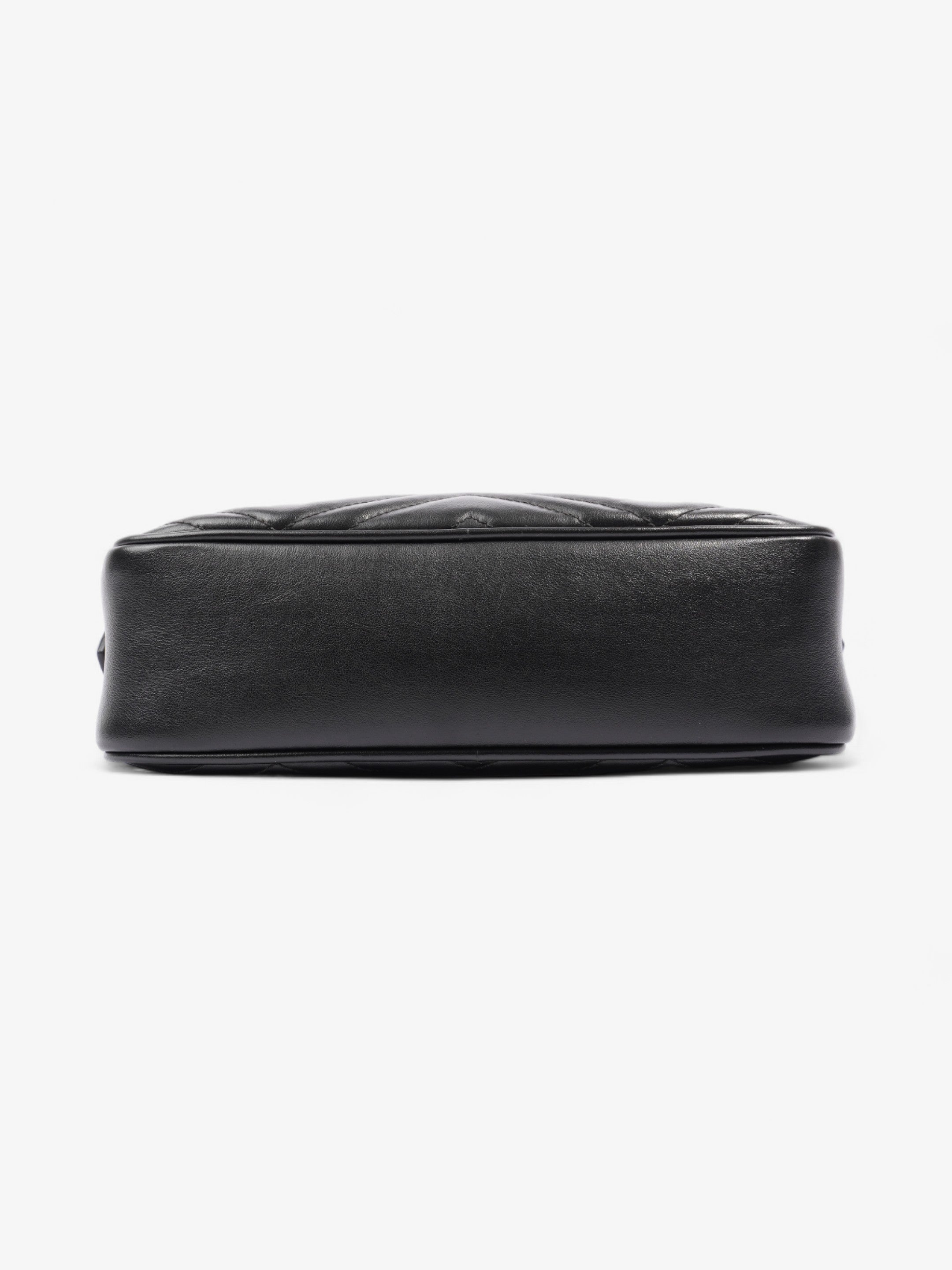 Gucci GG Marmont Black Matelasse Leather Small