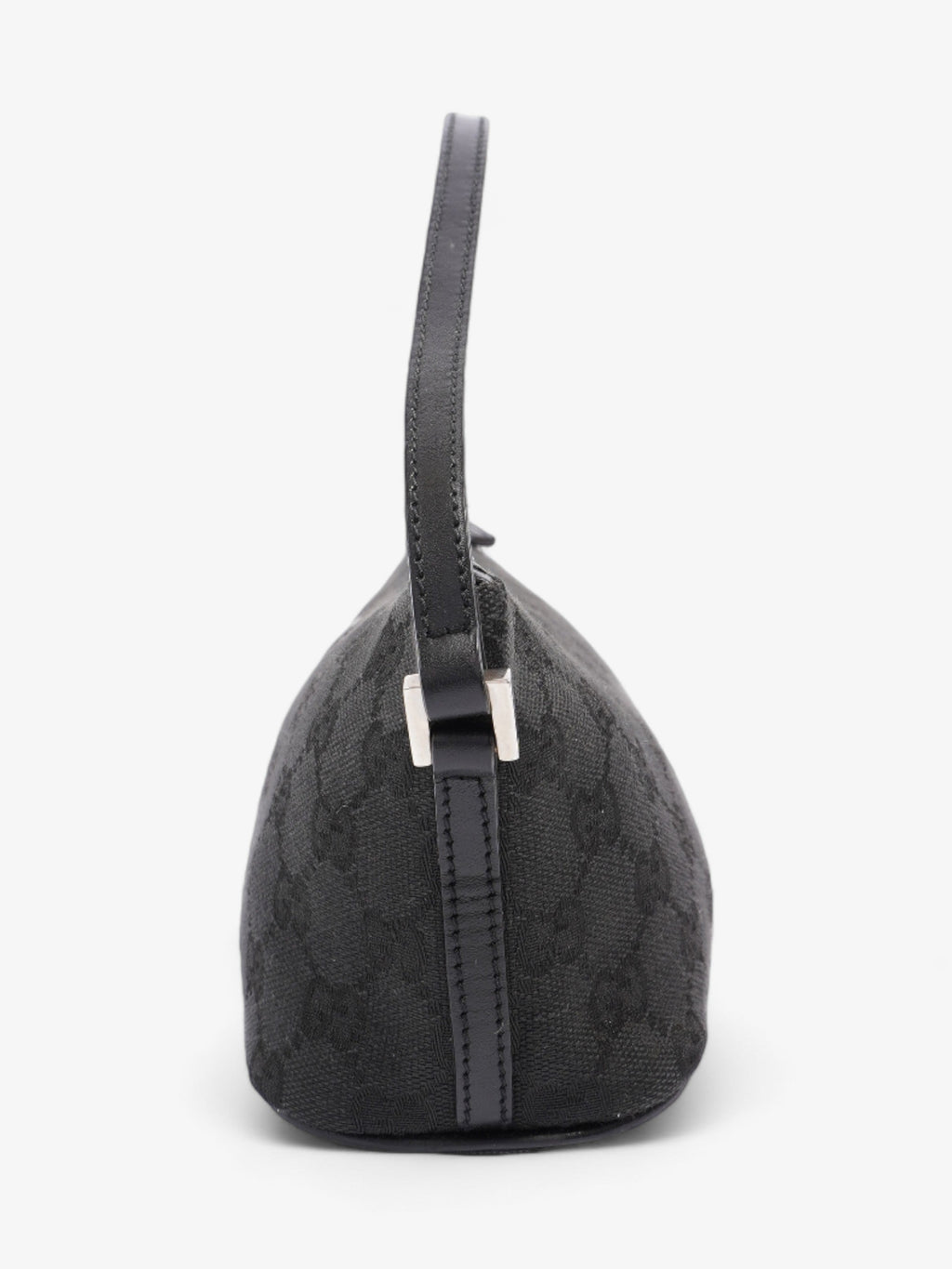 Gucci Boat Baguette Black Canvas