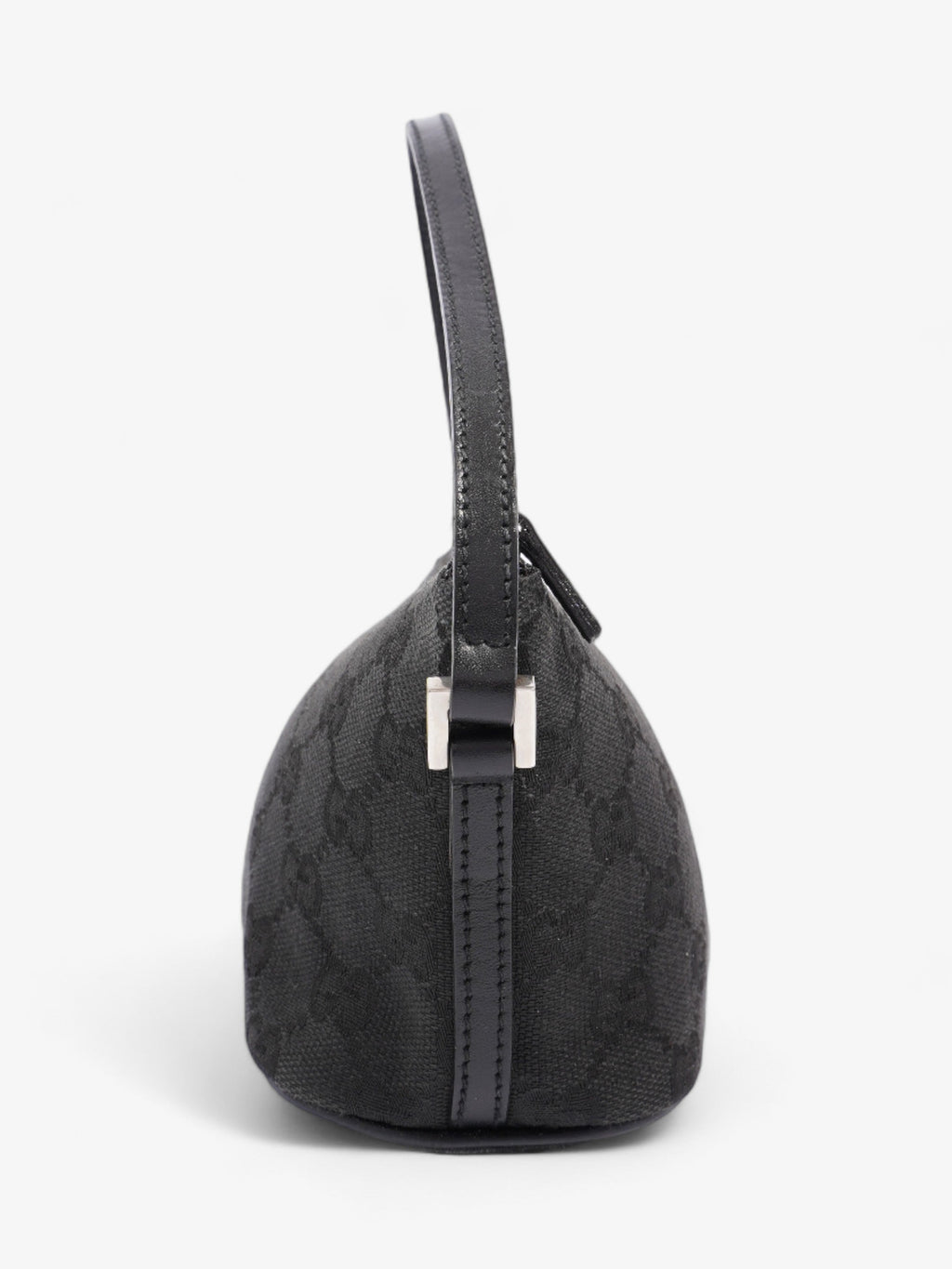 Gucci Boat Baguette Black Canvas