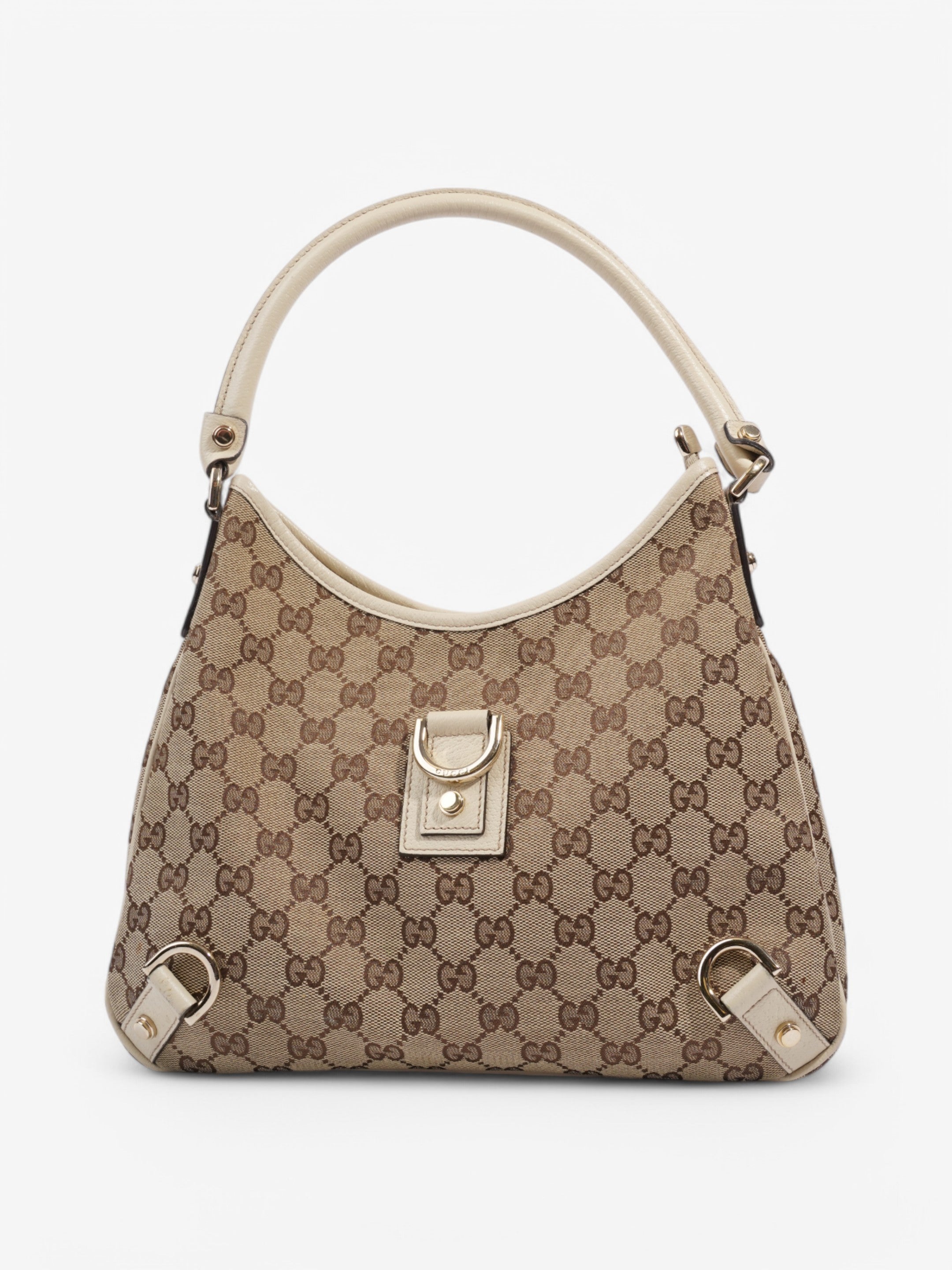 Gucci Abbey D-Ring Supreme / White Canvas