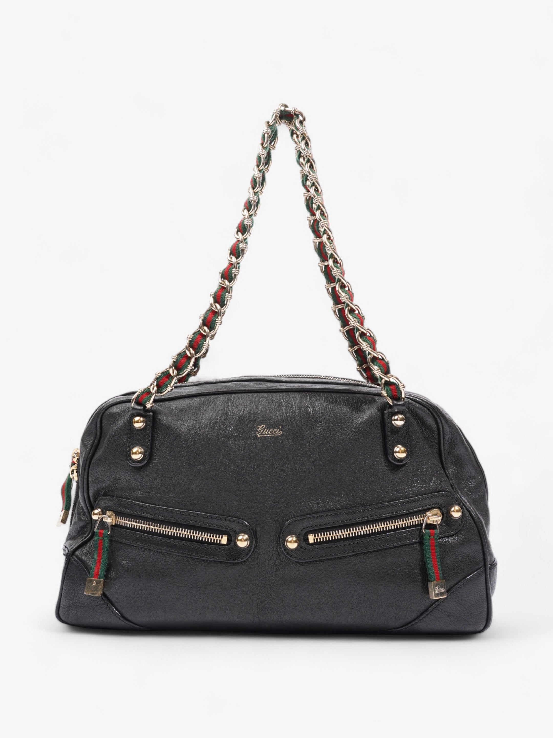 Gucci Gucci Capri Chain Black Leather