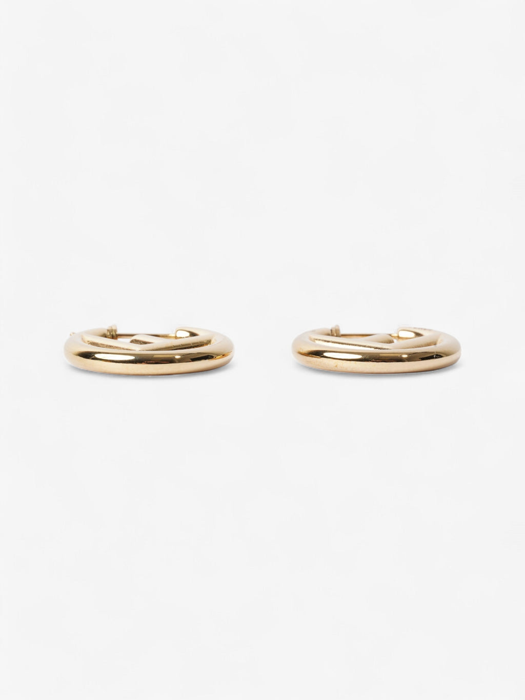 Fendi F is Fendi Earrings Gold Base Metal