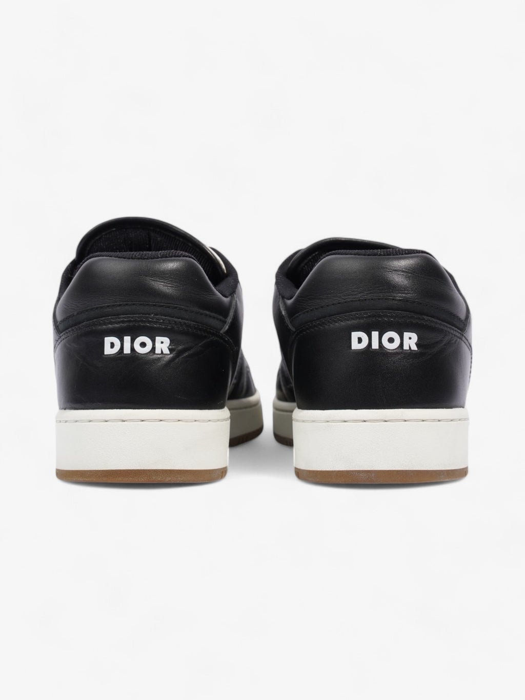 Christian Dior B27 Black / White / Beige Leather EU 42 UK 8