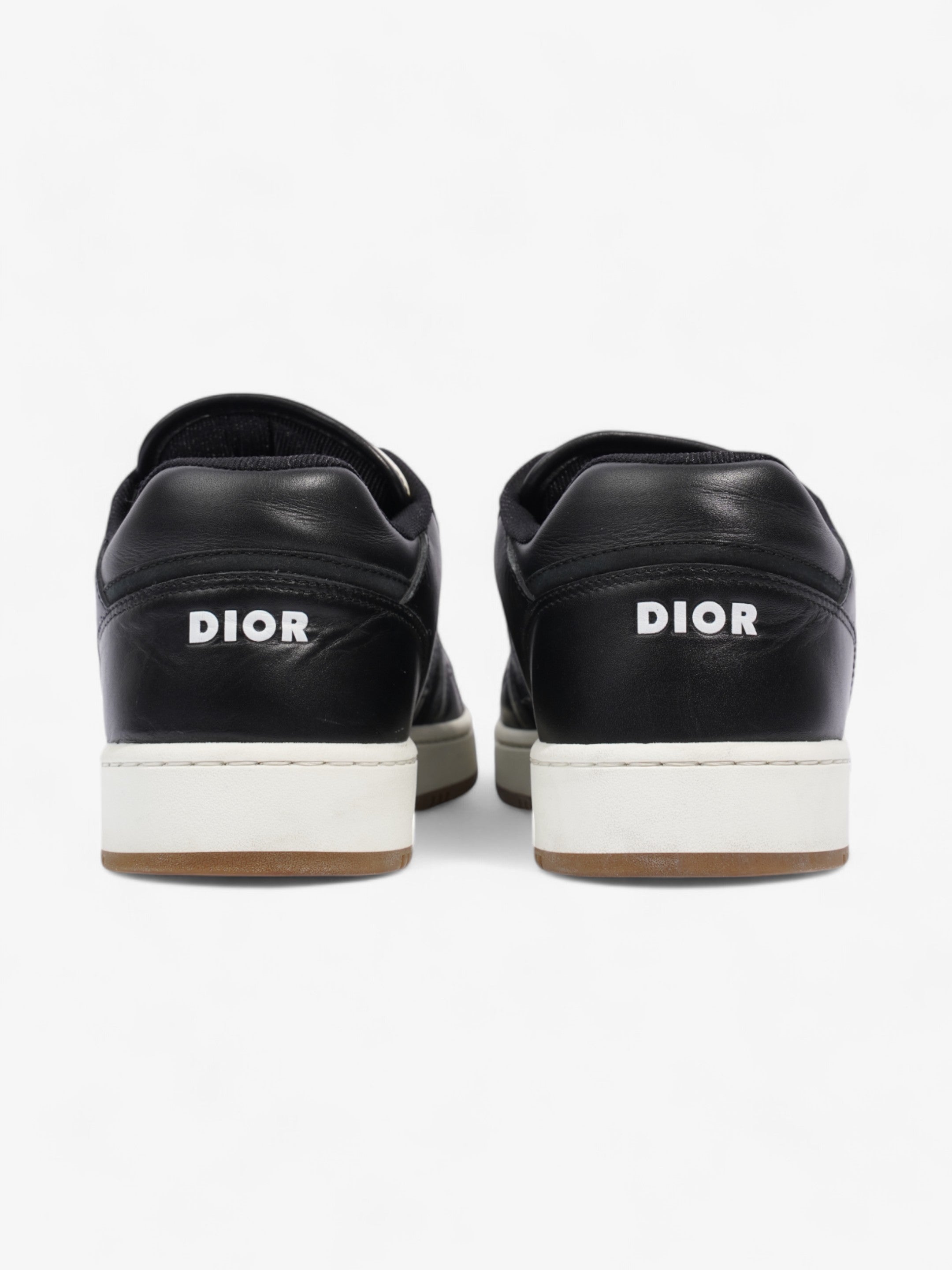 Christian Dior B27 Black / White / Beige Leather EU 42 UK 8
