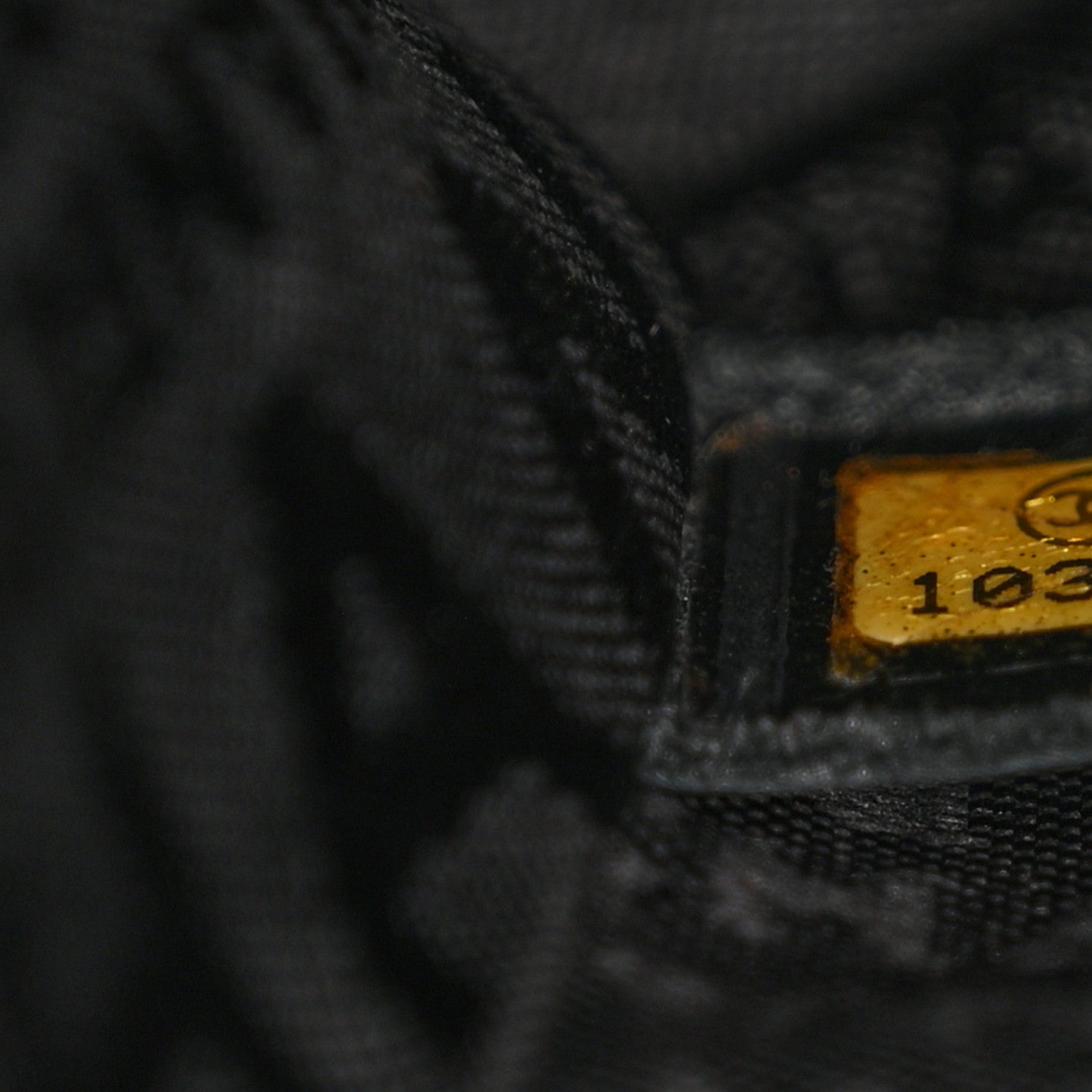 Lambskin Quilted Lady Graphic Flap Black