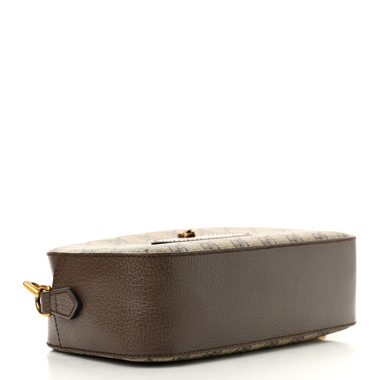GG Supreme Monogram Web Neo Vintage Shoulder Bag Beige New Acero Crop