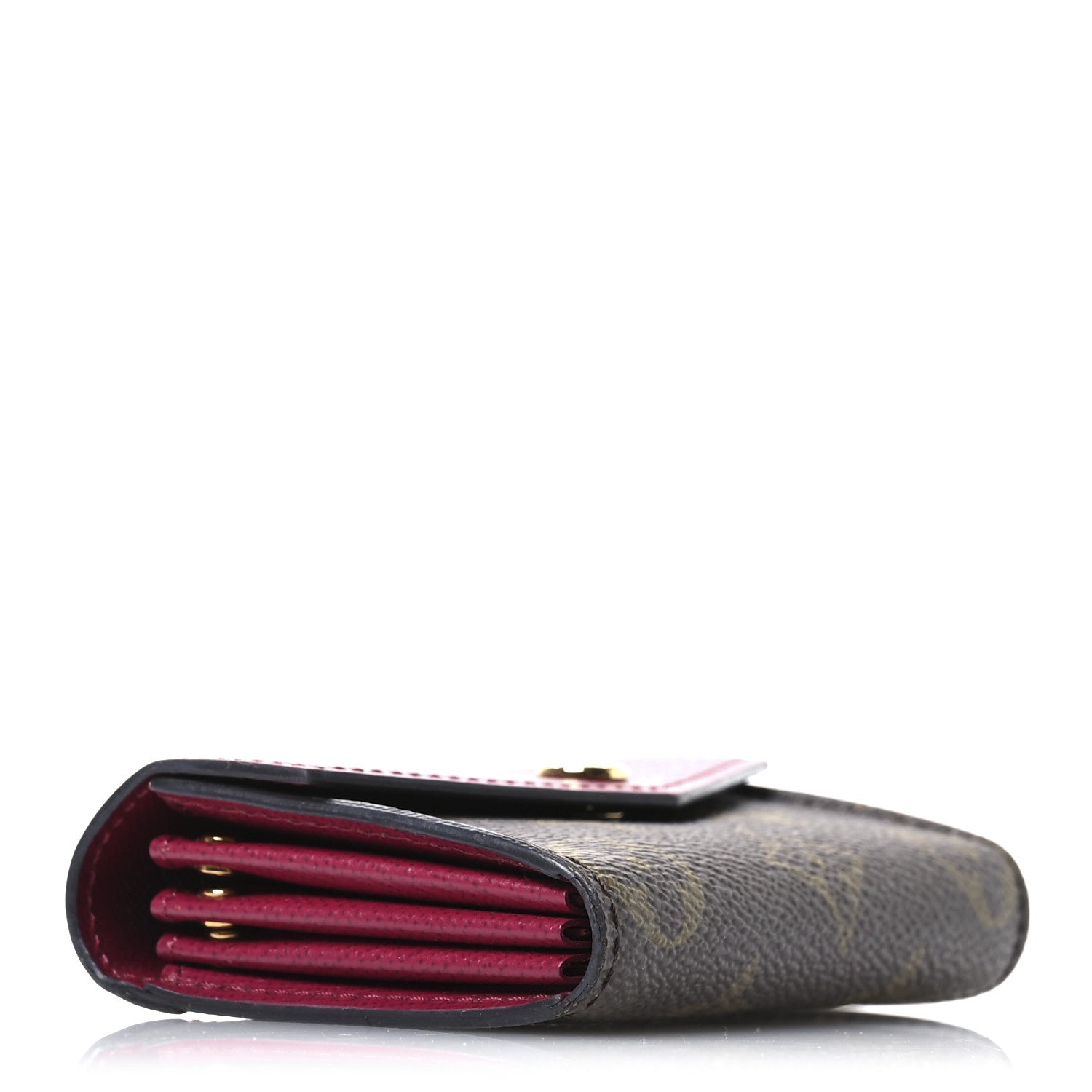 Monogram Sarah Multicartes Fuchsia
