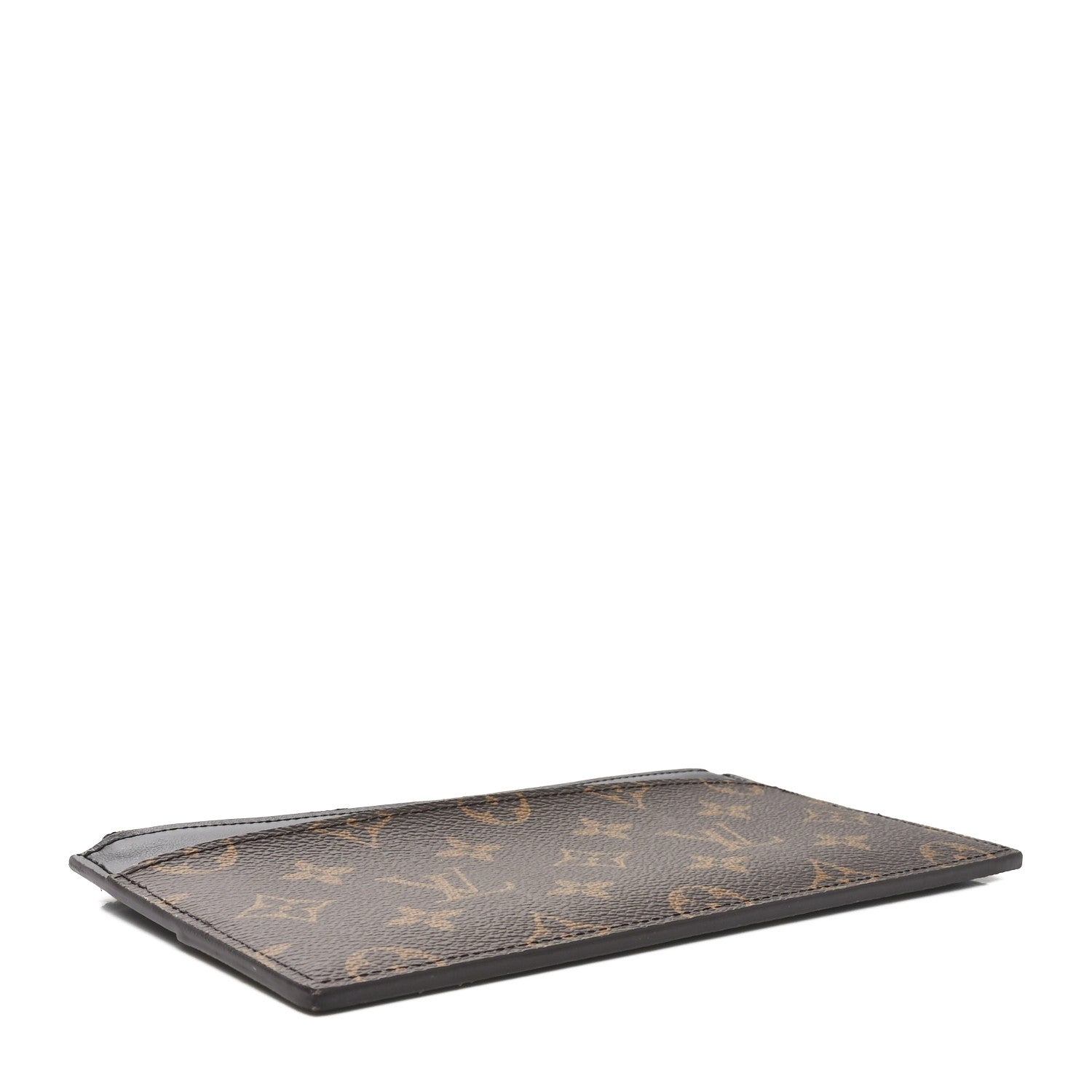 Monogram Slim Purse Black