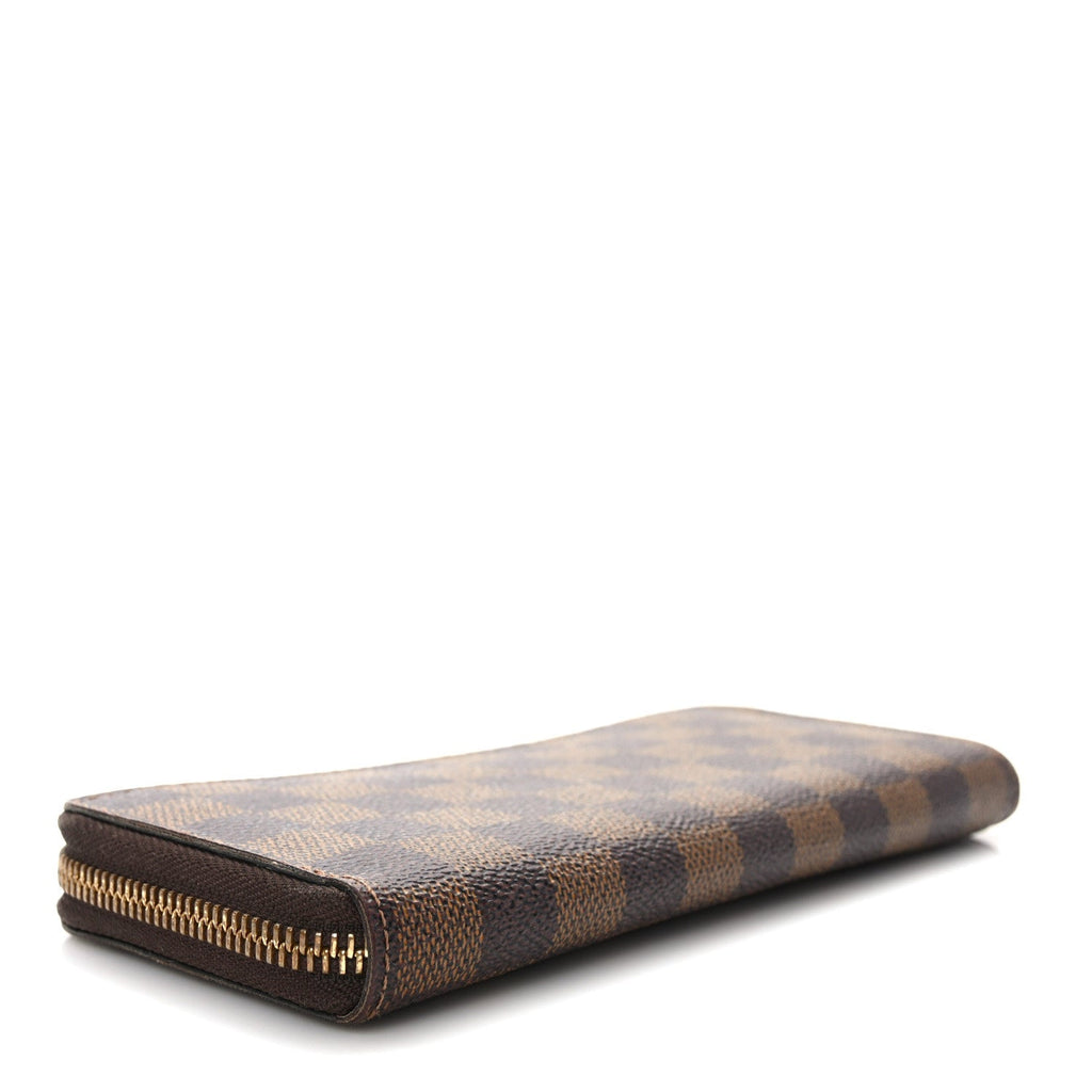 Damier Ebene Clemence Wallet Rose Ballerine