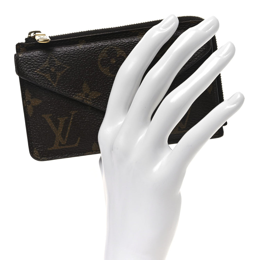 Monogram Recto Verso  Holder Black