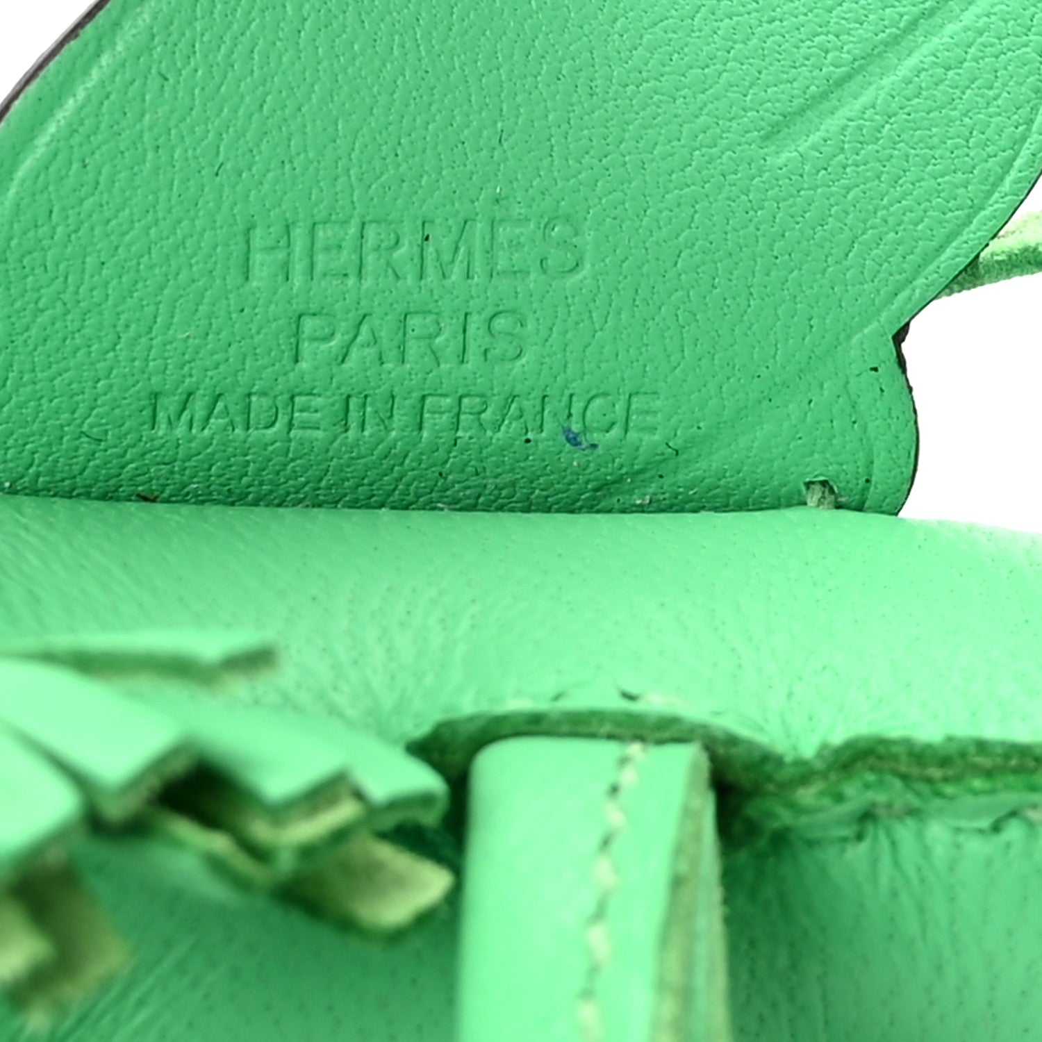 Milo Lambskin Grigri Rodeo Pegase Horse Bag Charm PM Vert Comics