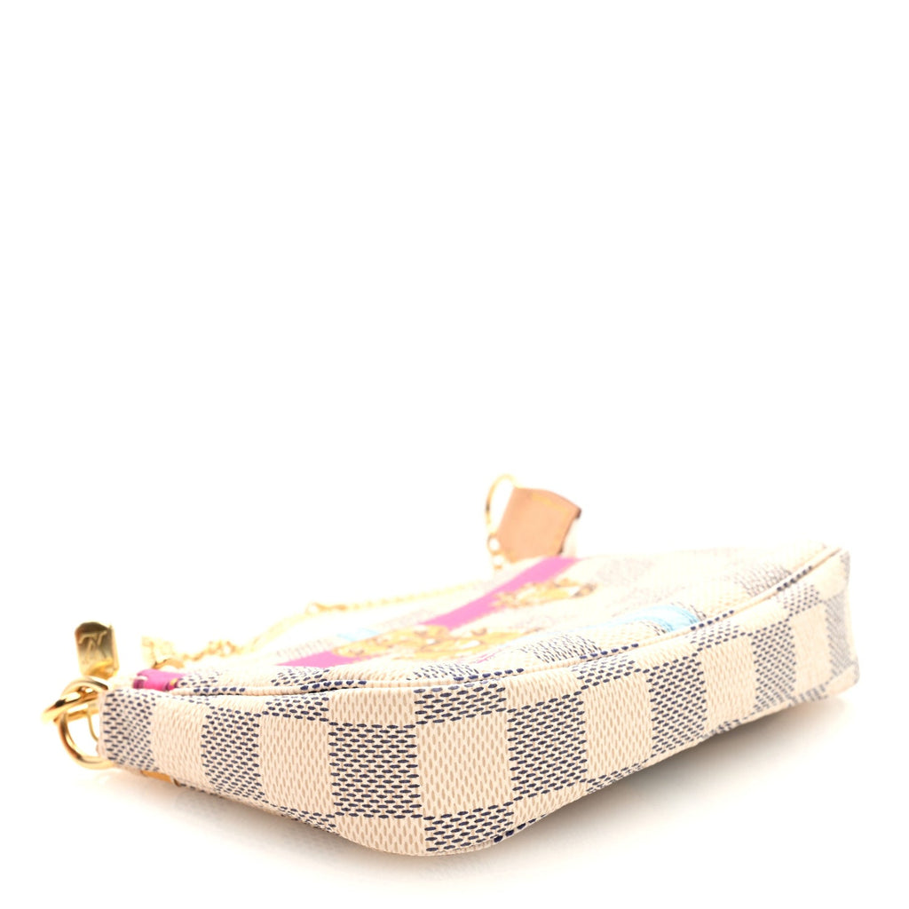 Damier Azur Summer Trunks Newport Beach Mini Pochette Accessories