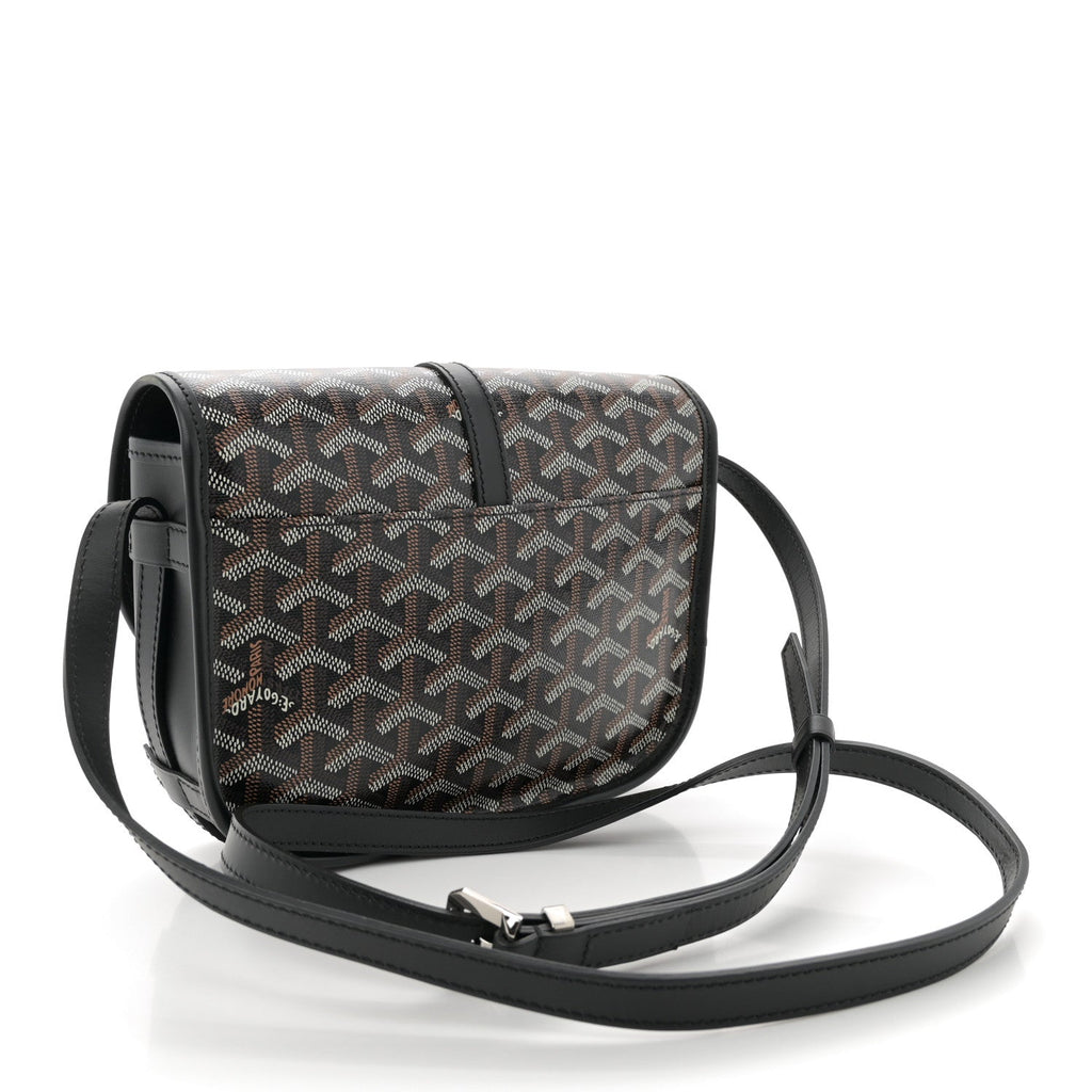 Goyardine Belvedere II PM Messenger Bag Black
