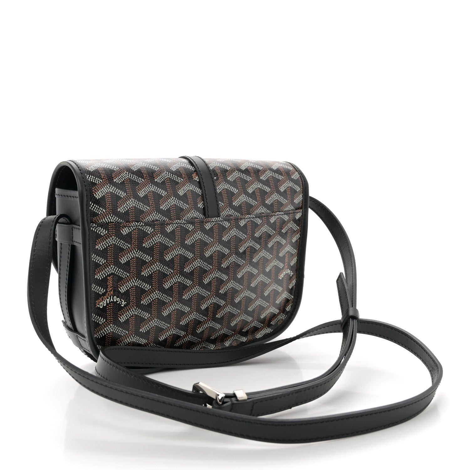 Goyardine Belvedere II PM Messenger Bag Black