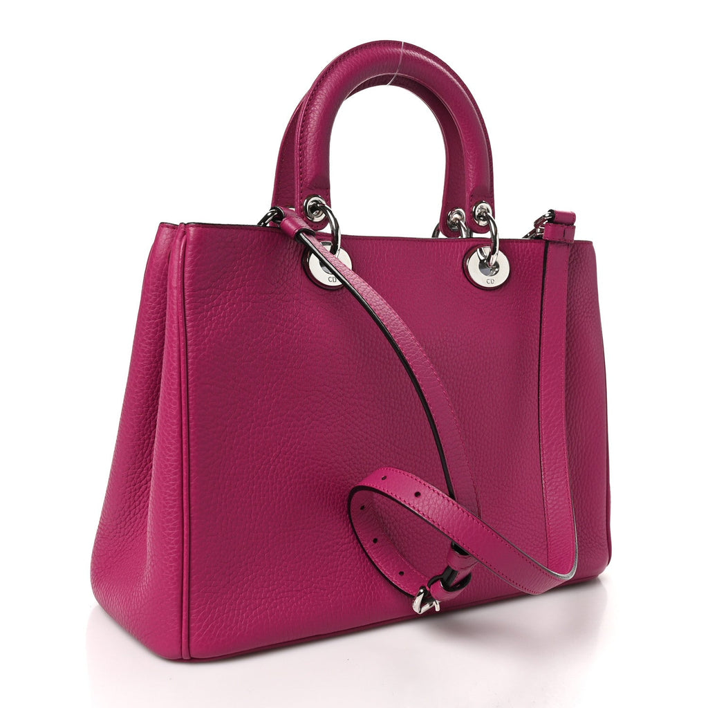 Calfskin Medium Diorissimo Bag Fuchsia