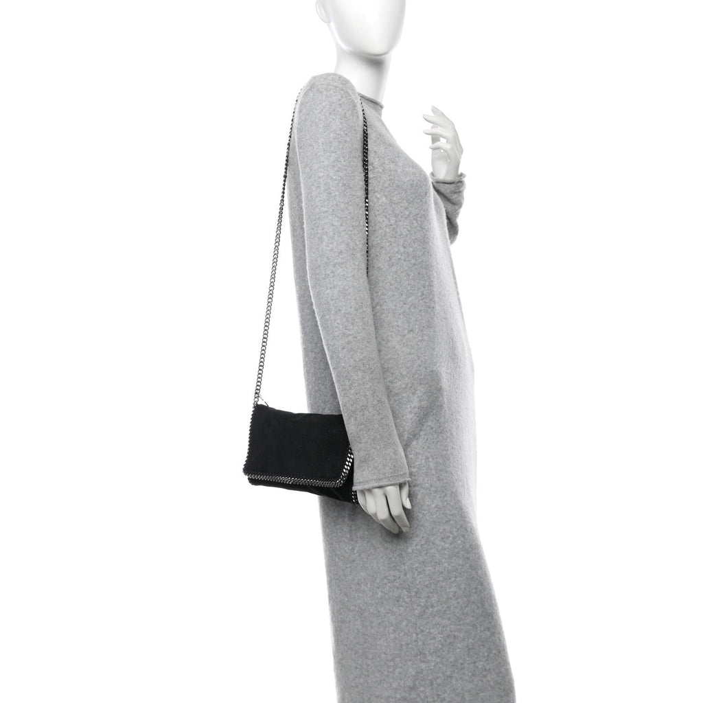 Shaggy Deer Falabella Crossbody Bag Black