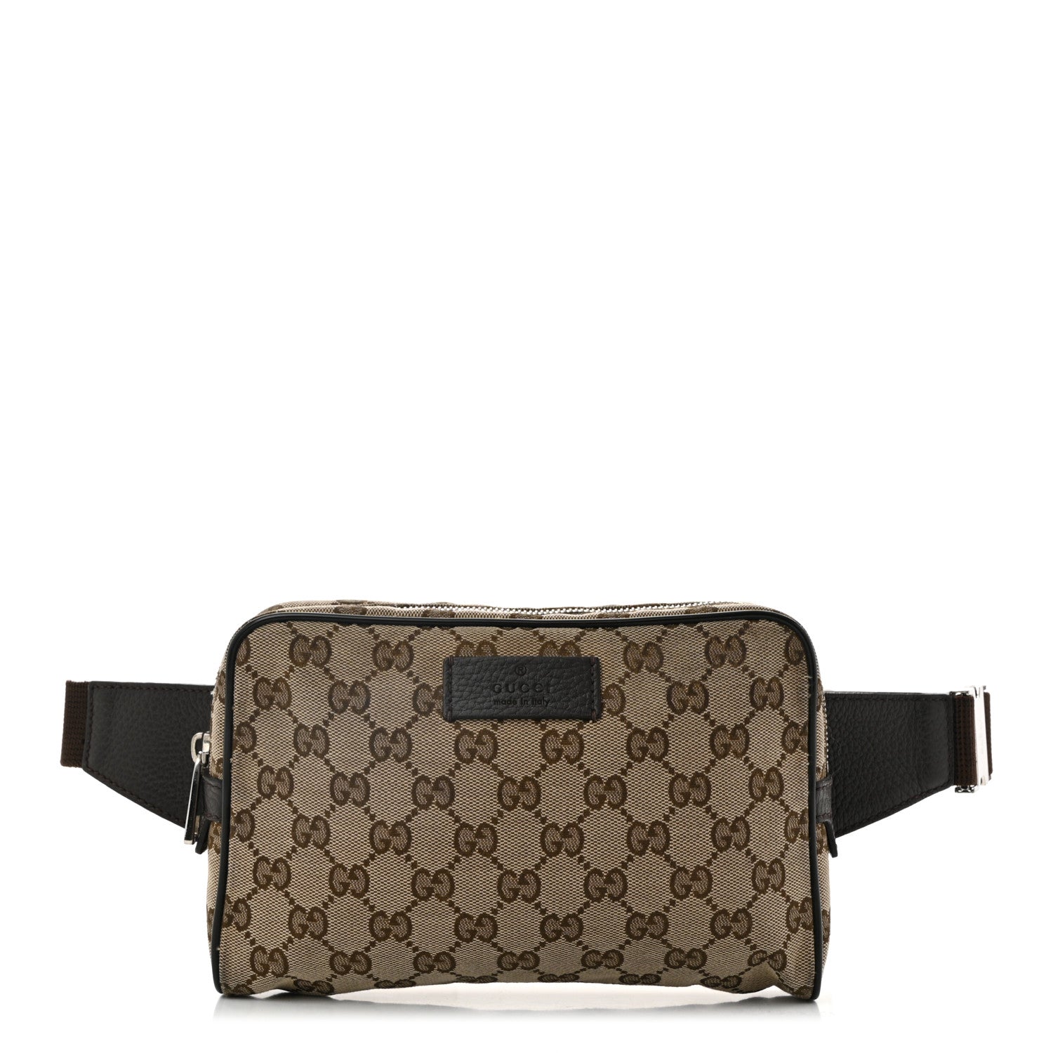 Monogram Belt Bag Dark Brown