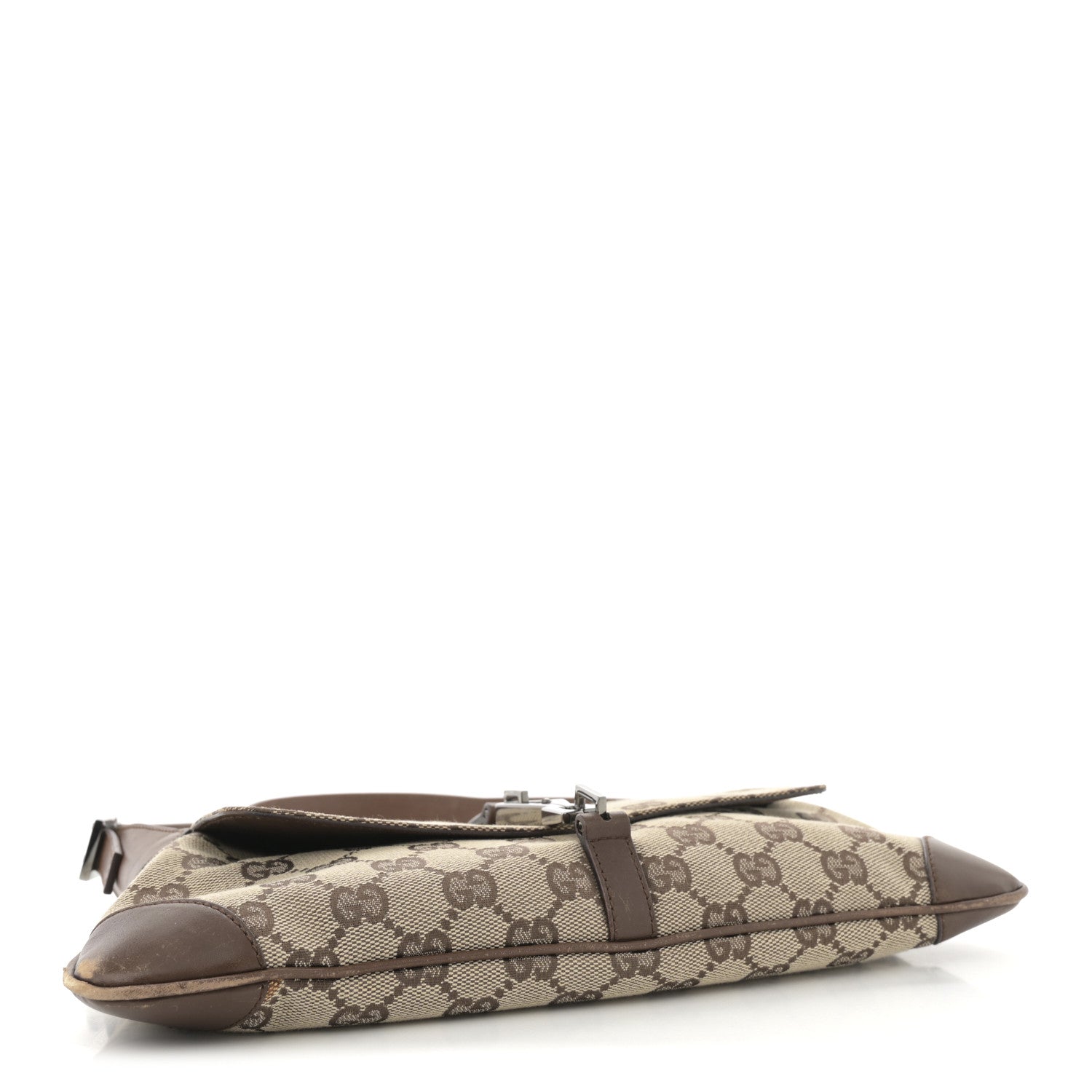 Monogram Jackie O Flap Bag Brown