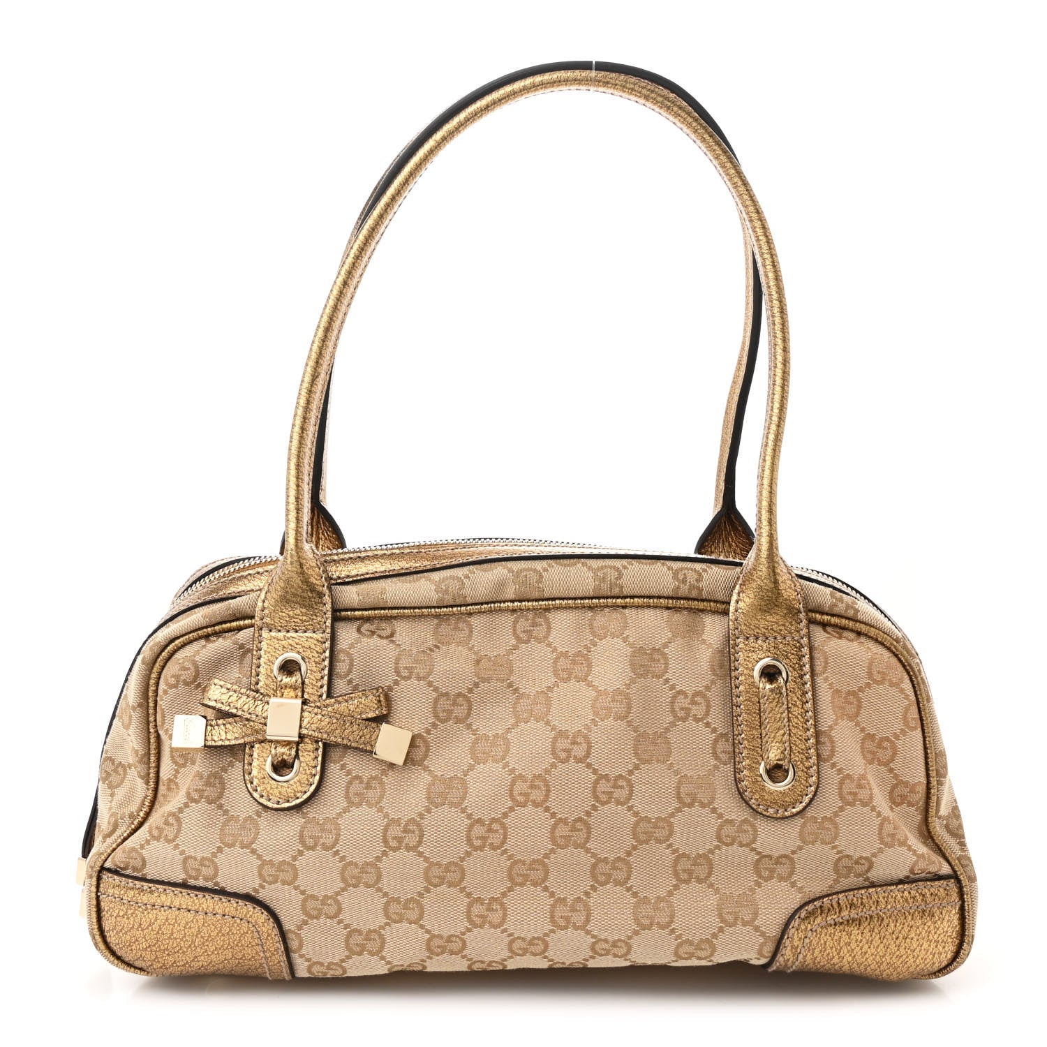 Monogram Small Princy Satchel Metallic