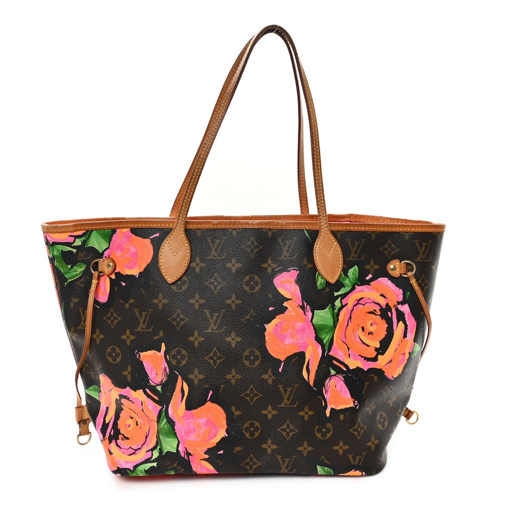 Monogram Roses Neverfull MM