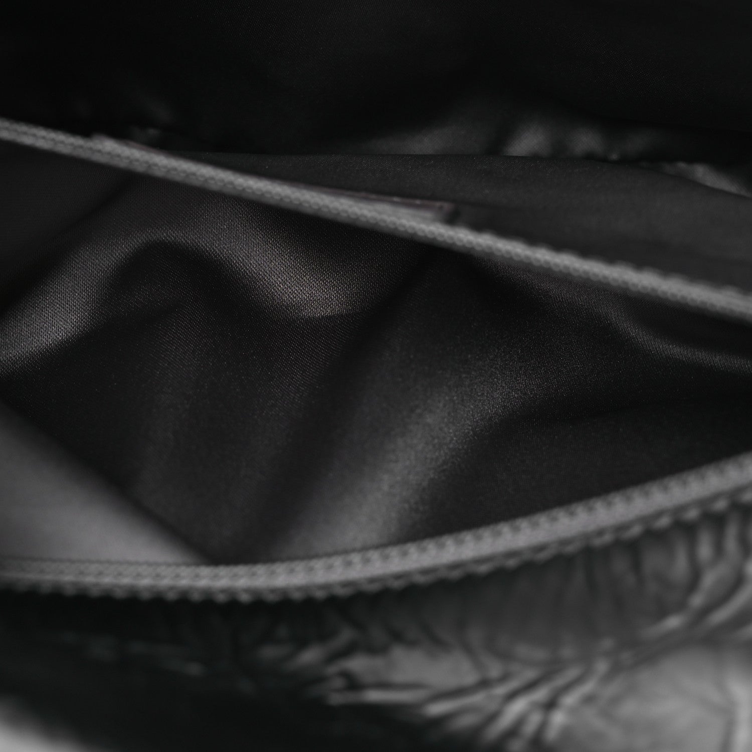 Glazed Calfskin Quilted CC Single Flap Black