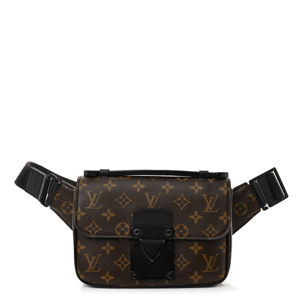 Monogram Macassar S Lock Messenger