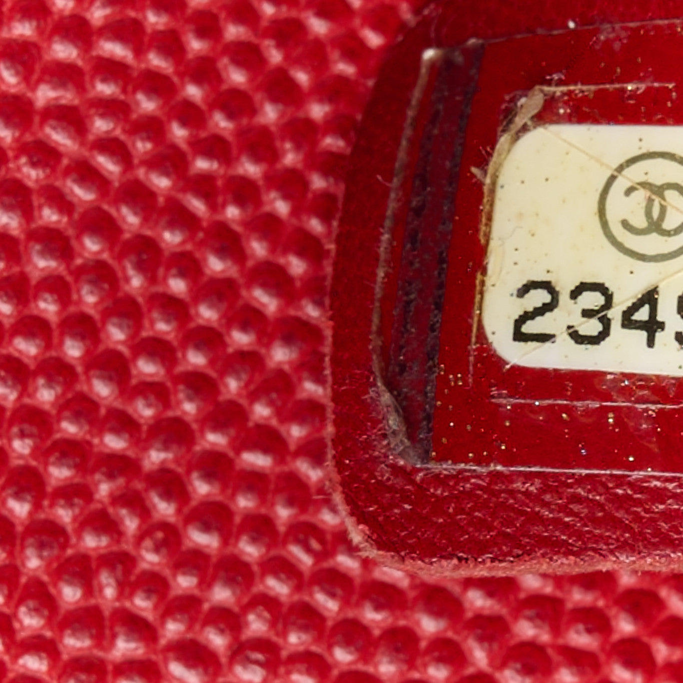 Caviar Quilted Small Coco Handle Flap Red