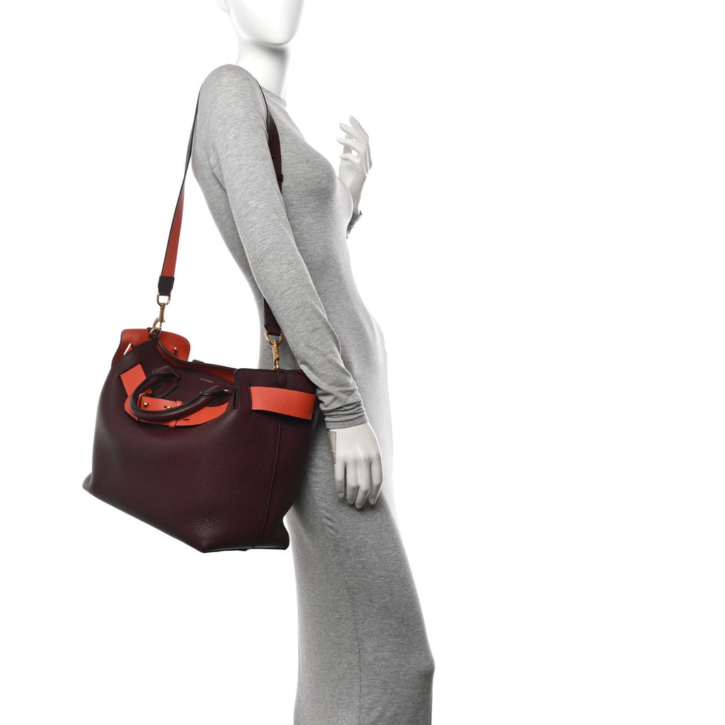 Marais Calfskin Medium Belt Bag Deep Claret