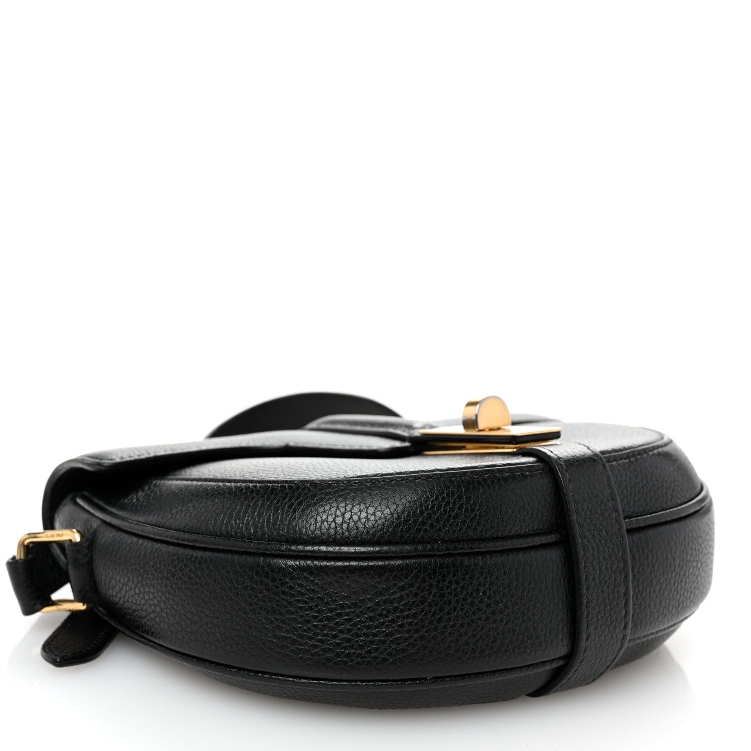 Grained Calfskin Besace Small 16 Black