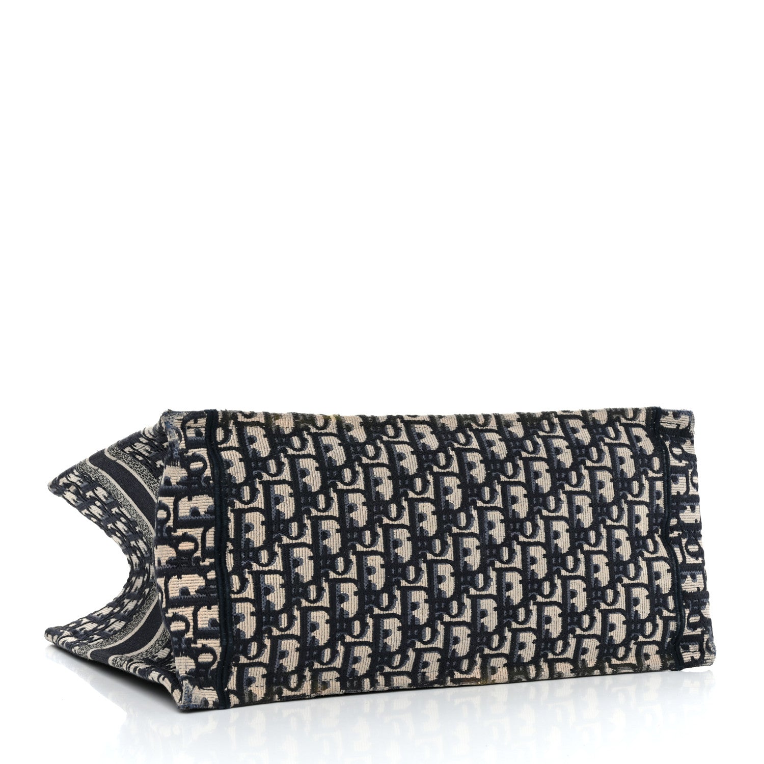 Oblique Medium Book Tote Blue Multicolor