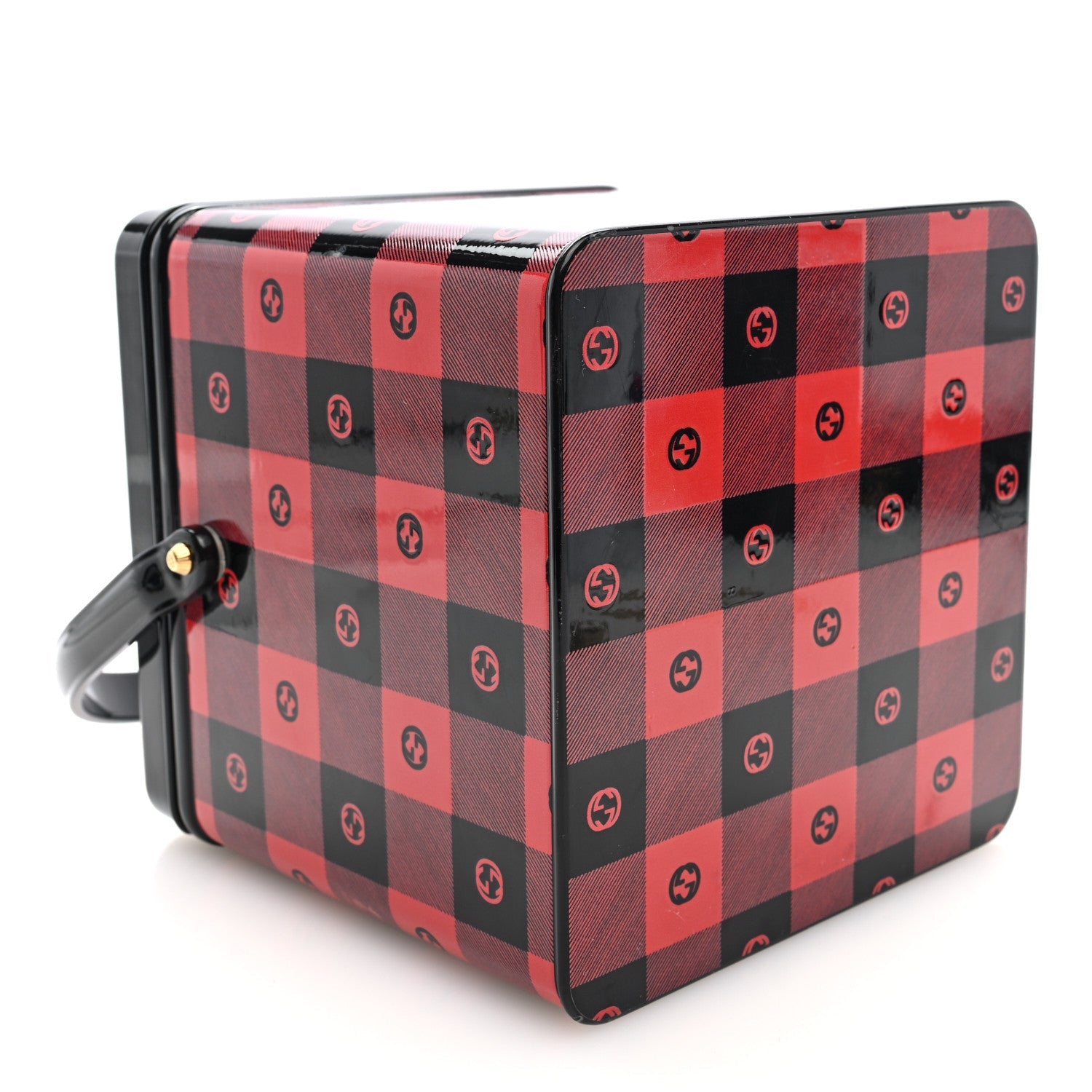 Metal Enamel Mad Cookies Top Handle Bag Multicolor