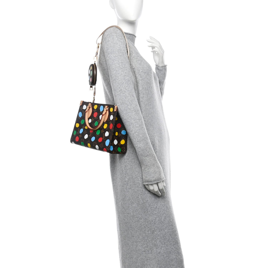LV X YK Monogram Dots Onthego PM Multicolor