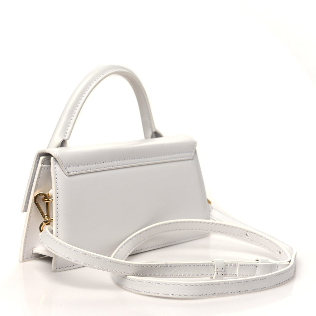 Smooth Calfskin Le Chiquito Long White