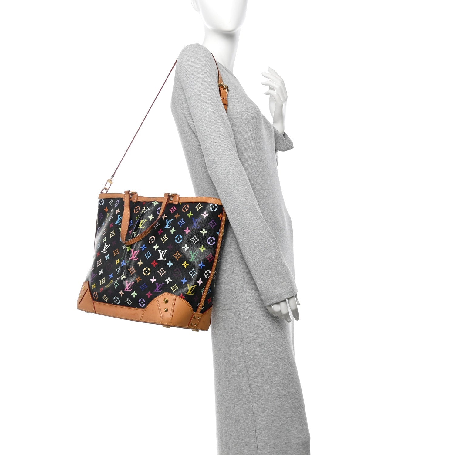 Monogram Multicolor Sharleen GM Black