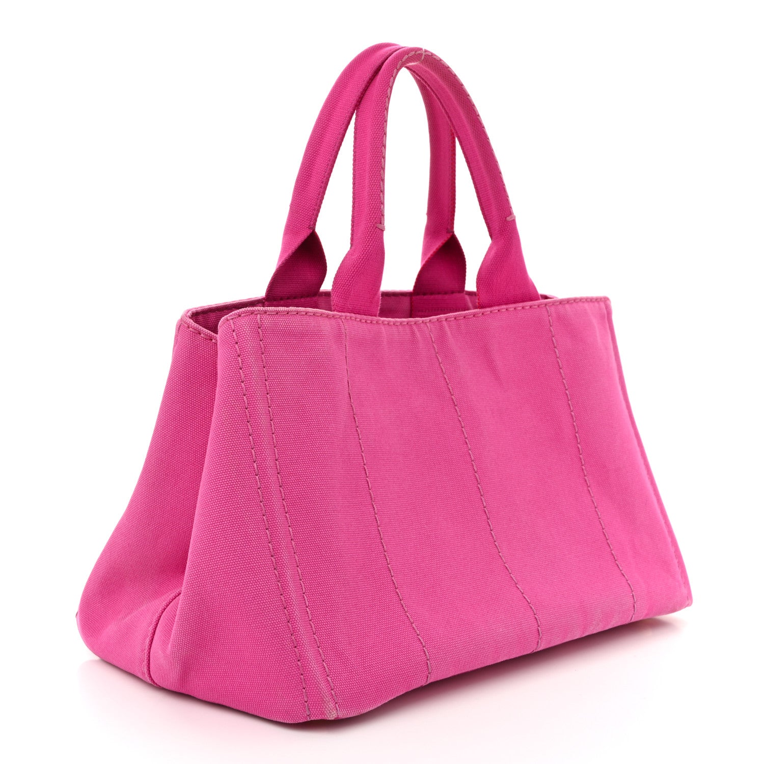 Canapa Logo Shopping Tote Fuxia