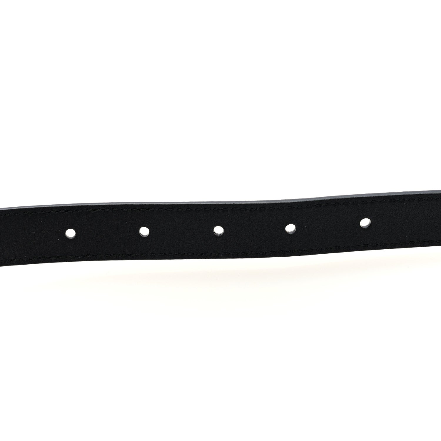 Calfskin Double G 20mm Belt 75 30 Black