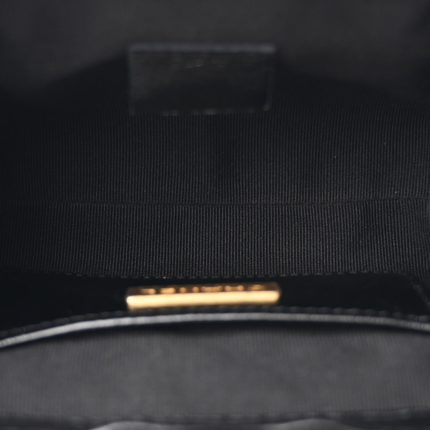 Shiny Lambskin Quilted Mini Cocodoc Top Handle Bag Black