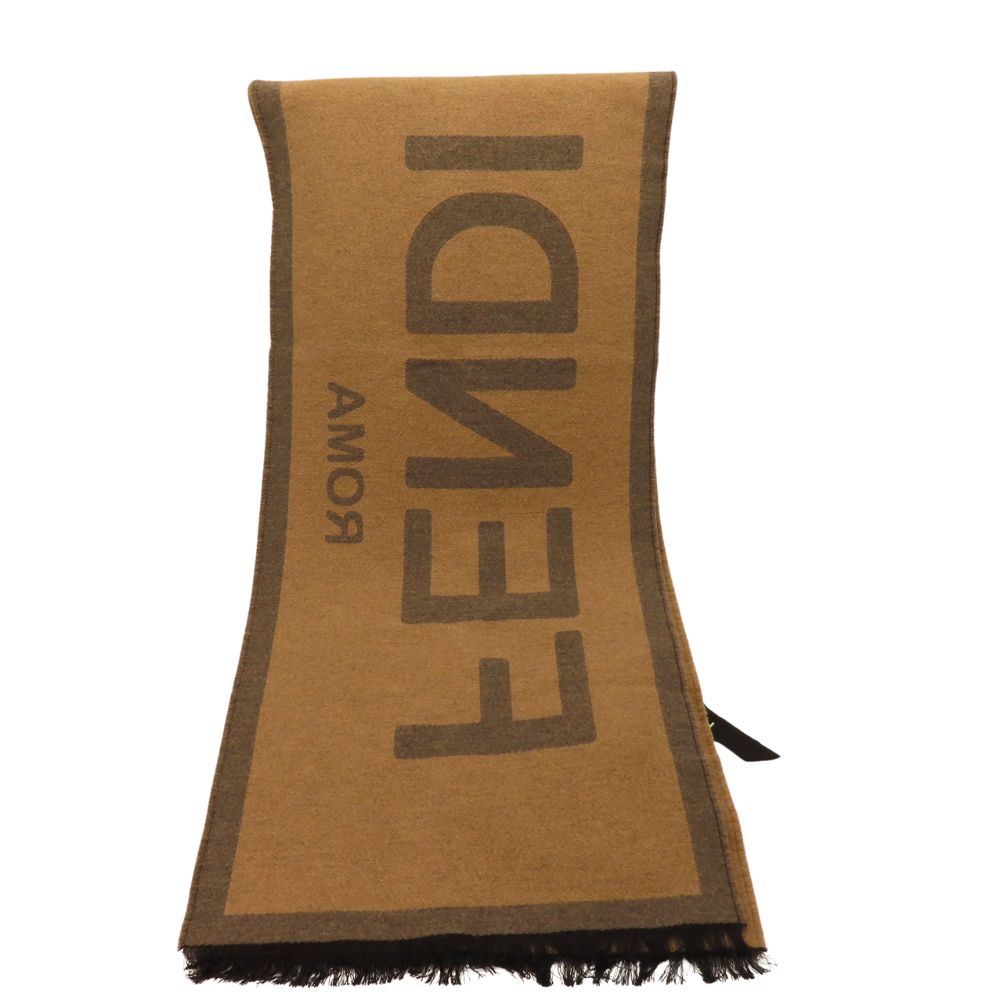 Fendi FXS124 Wool Silk Scarf