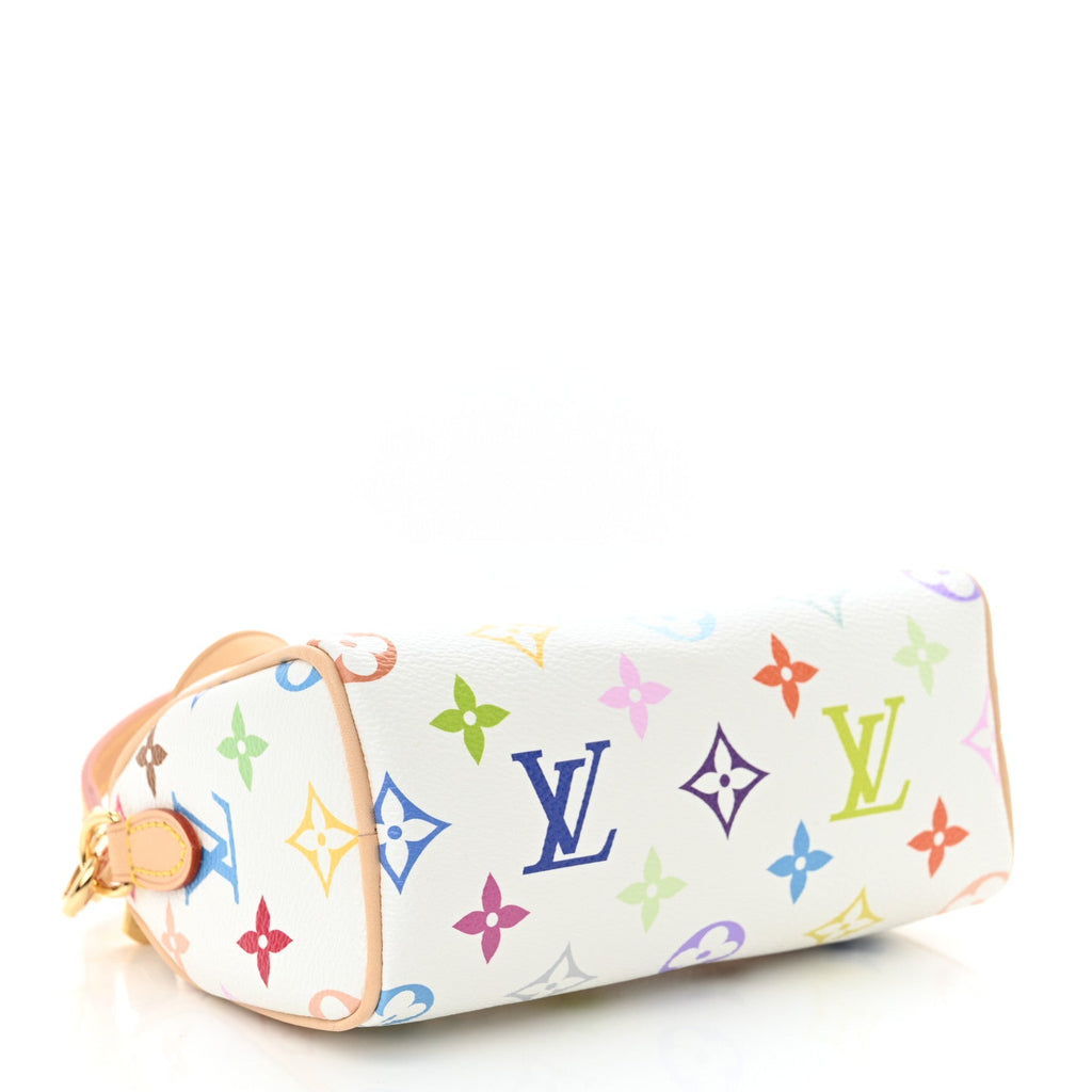 LV X TM Monogram Multicolor Nano Speedy White