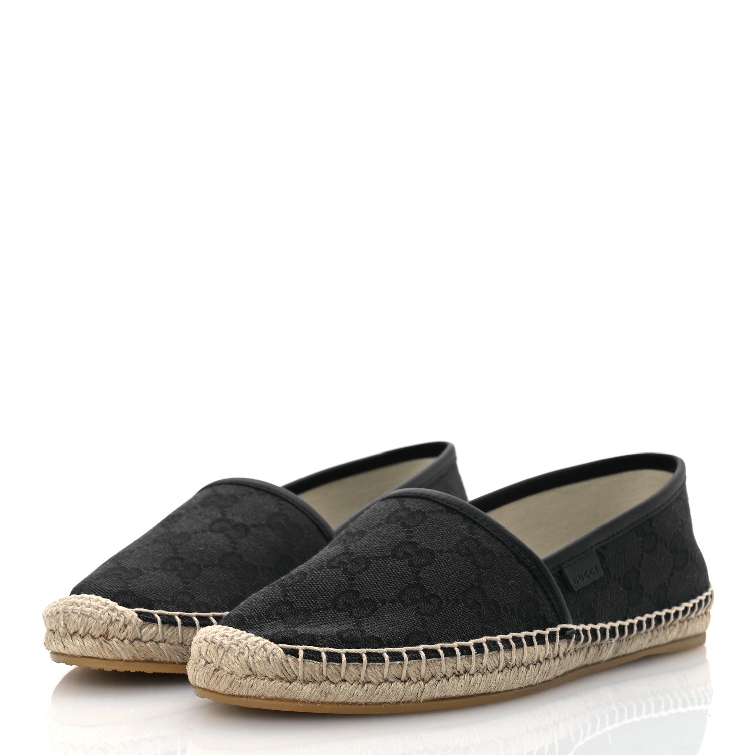 Monogram Espadrilles 37.5 Blue Black