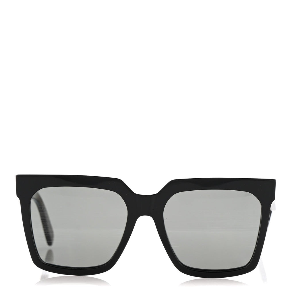 Acetate Polarized Oversized Sunglasses CL4055IN Black